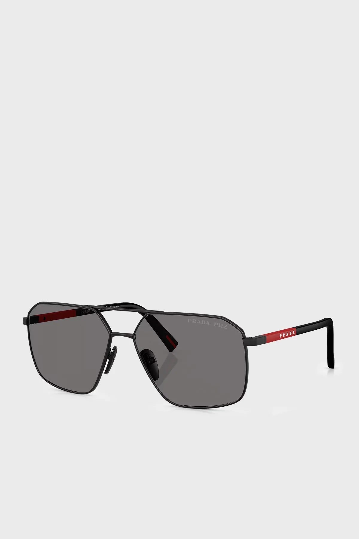 Prada Sport Logolu Güneş Erkek Gözlük 0PS A50S 1BO02G 60 Siyah - 1