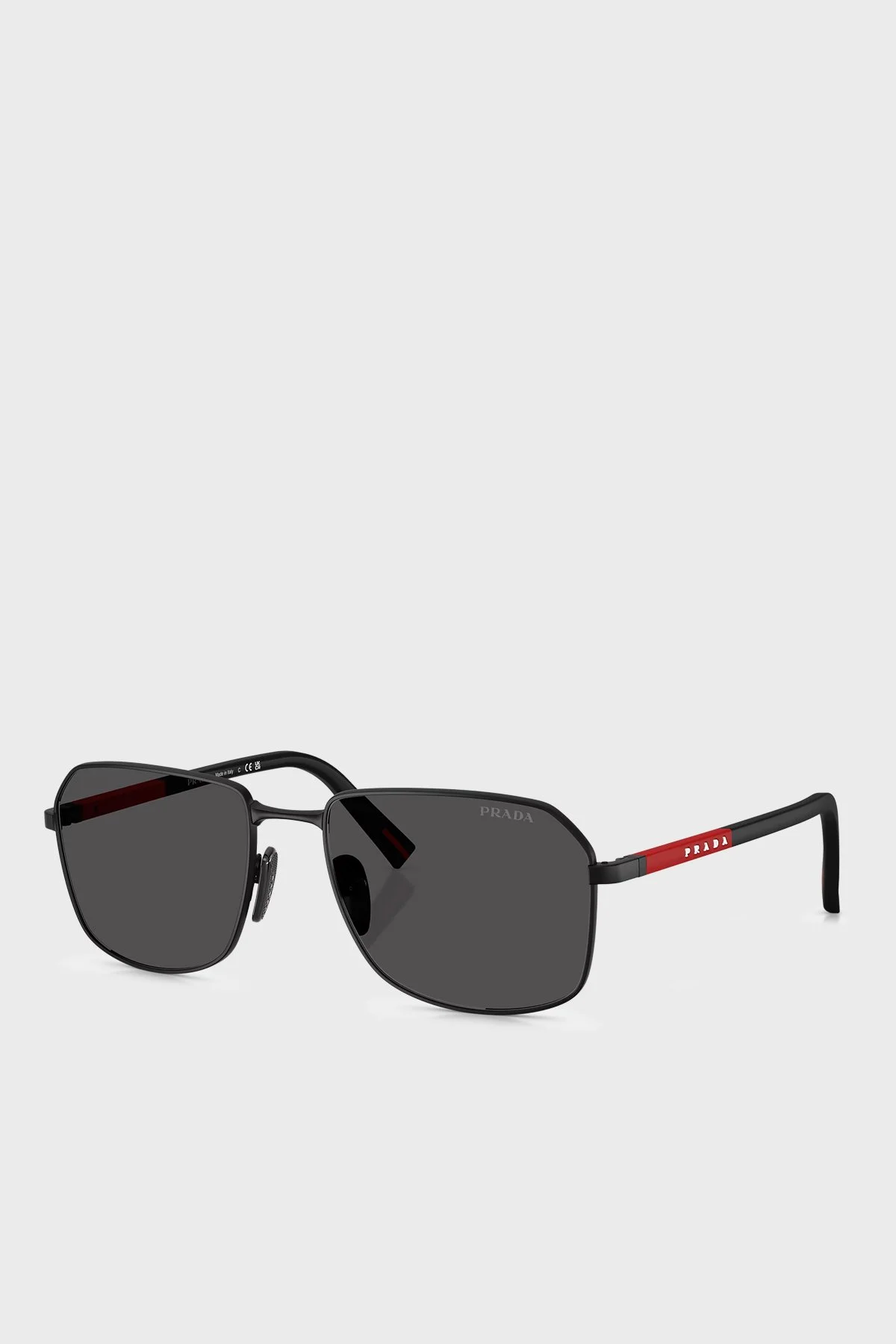 Prada Sport Logolu Güneş Erkek Gözlük 0PS A51S 1BO06F 57 Siyah - 1
