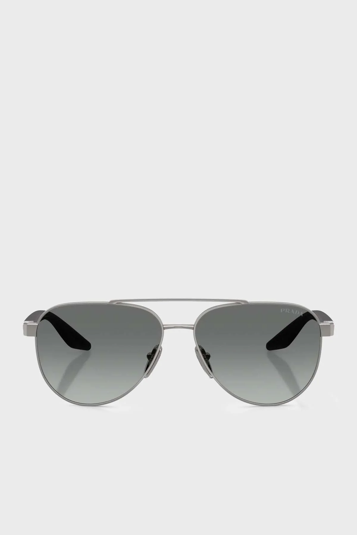 Prada Sport Logolu Pilot Güneş Erkek Gözlük 0PSA52S 5AV3M1 58 Metalik gri - 2