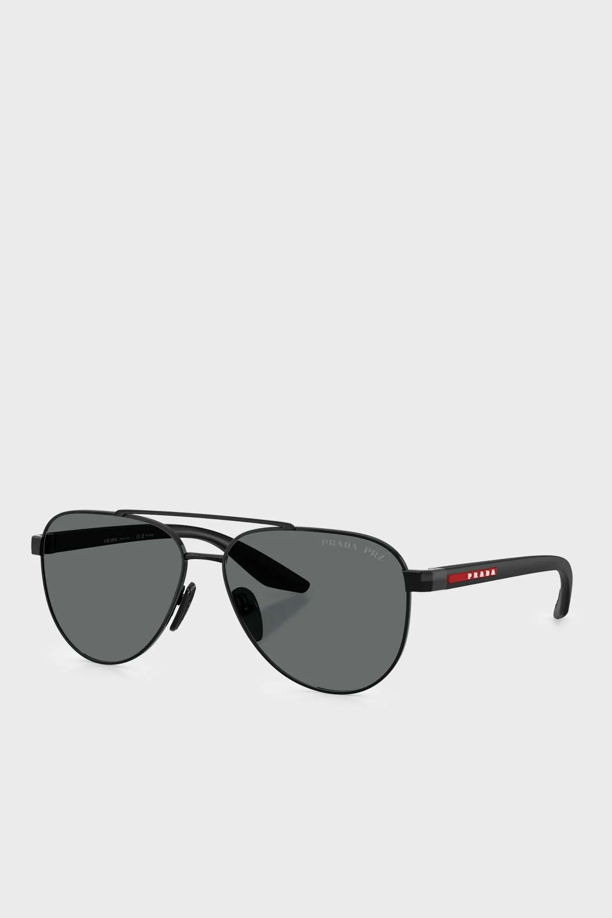 Prada Sport Pilot Güneş Erkek Gözlük 0PSA52S 1AB5Z1 58 Siyah - 1