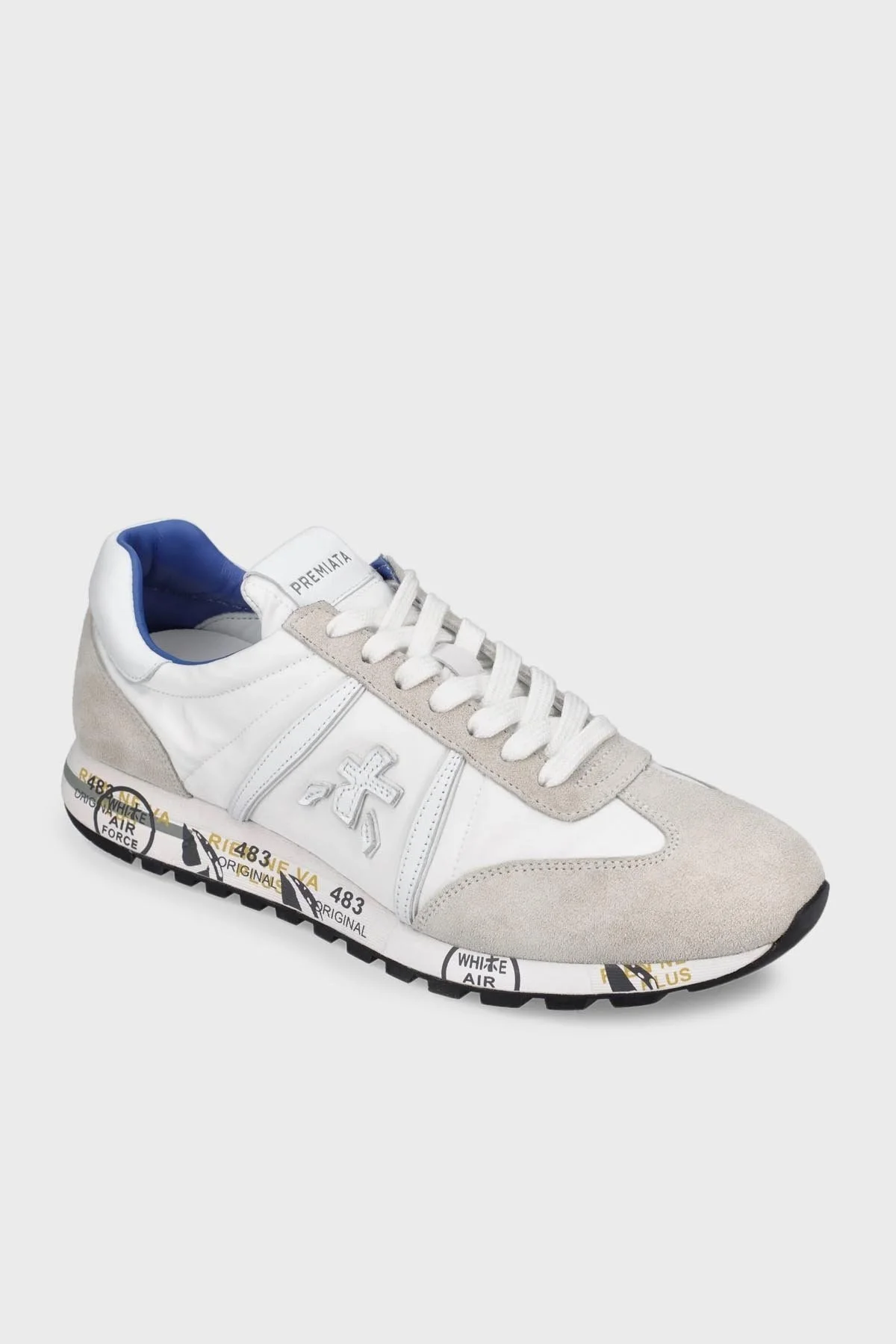 Premiata Baskılı Sneaker Erkek Ayakkabı LUCY 206 BEYAZ - 2