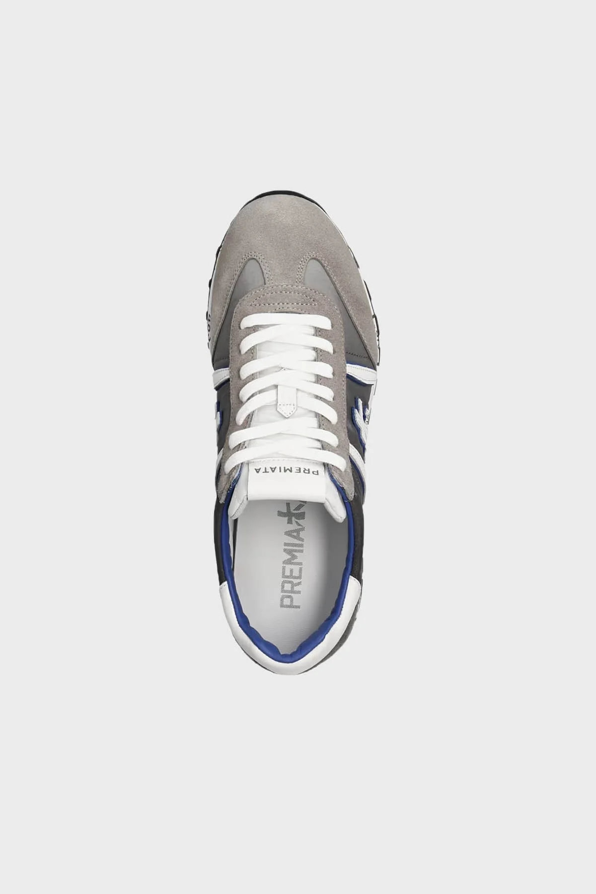 Premiata Baskılı Sneaker Erkek Ayakkabı LUCY 5643 GRİ - 5