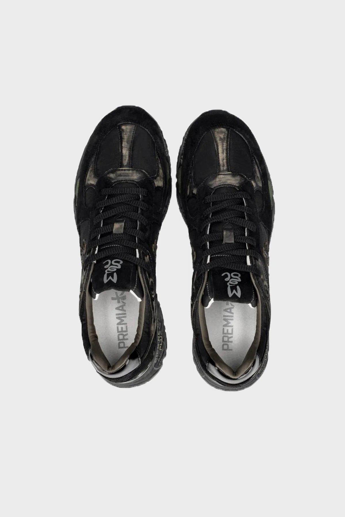 Premiata Baskılı Sneaker Erkek Ayakkabı MASE 5013 SİYAH - 6