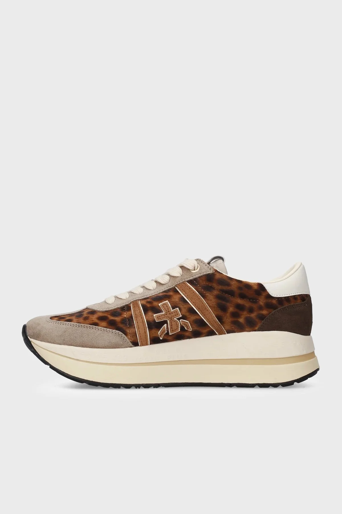 Premiata Leopar Desenli Süet Sneaker Kadın Ayakkabı BETHCOIN 8701 Leopar - 2
