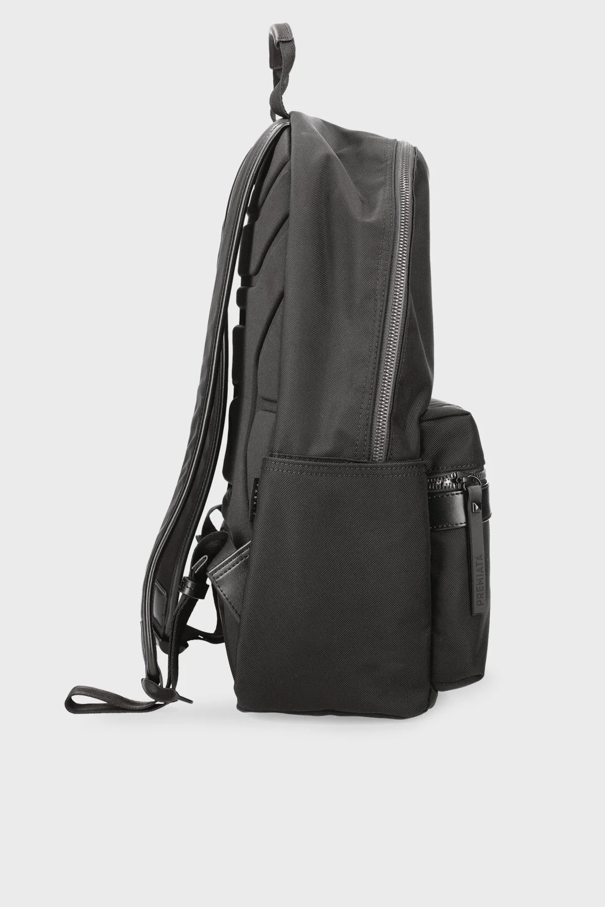 Premiata Logolu Ayarlanabilir Omuz Askılı Erkek Sırt Çantası BLADE 2121 SİYAH - 4