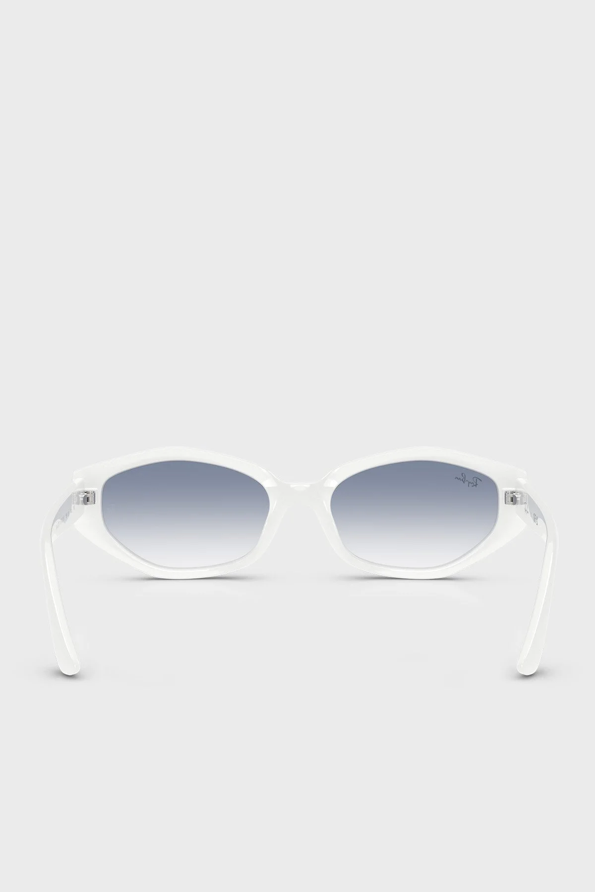 Ray Ban Asimetrik Güneş Unisex Gözlük 0RB4473D 677219 56 Beyaz - 2