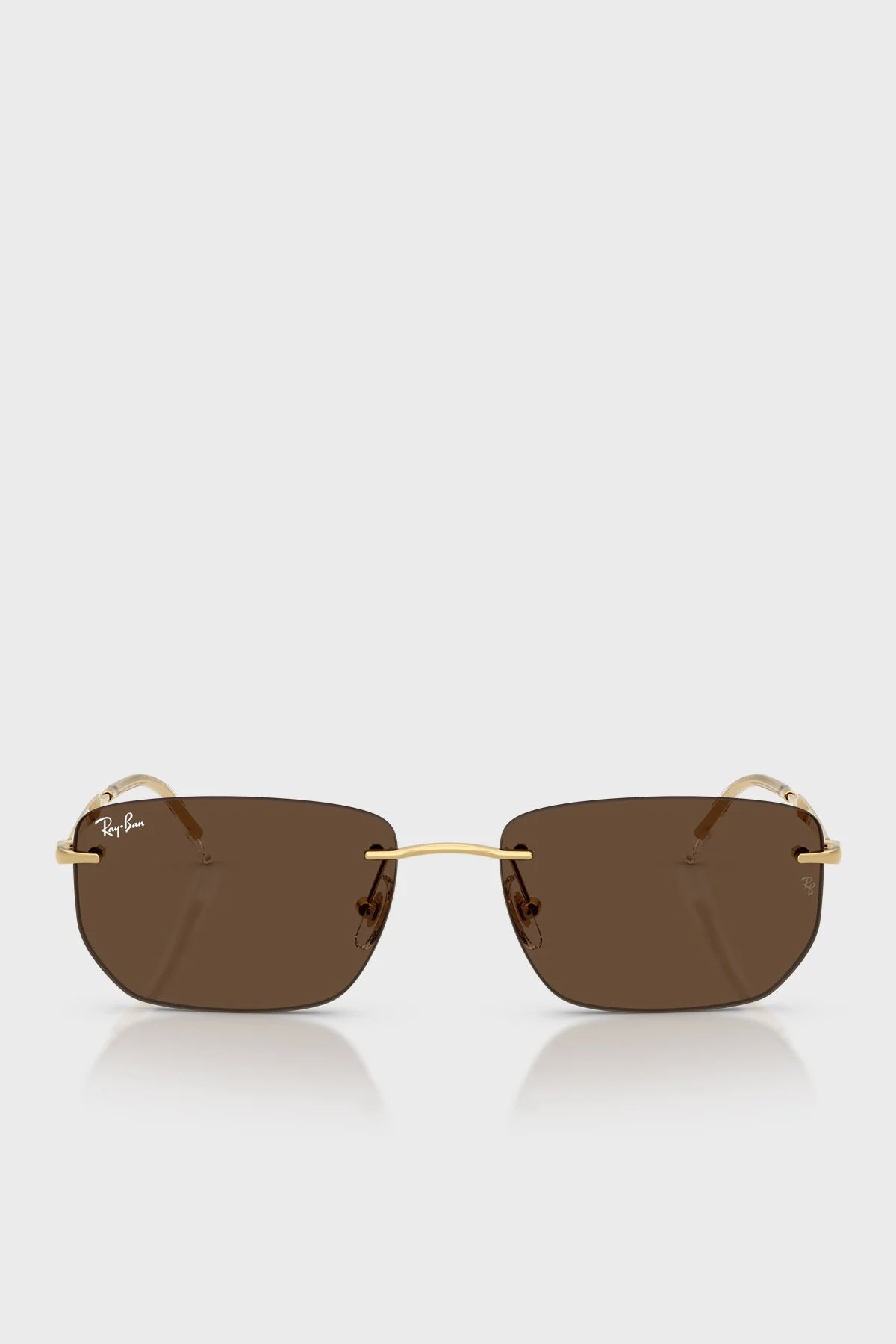 Ray Ban Asimetrik Güneş Unisex Gözlük 0RB3768 00173 56 Altın - 2