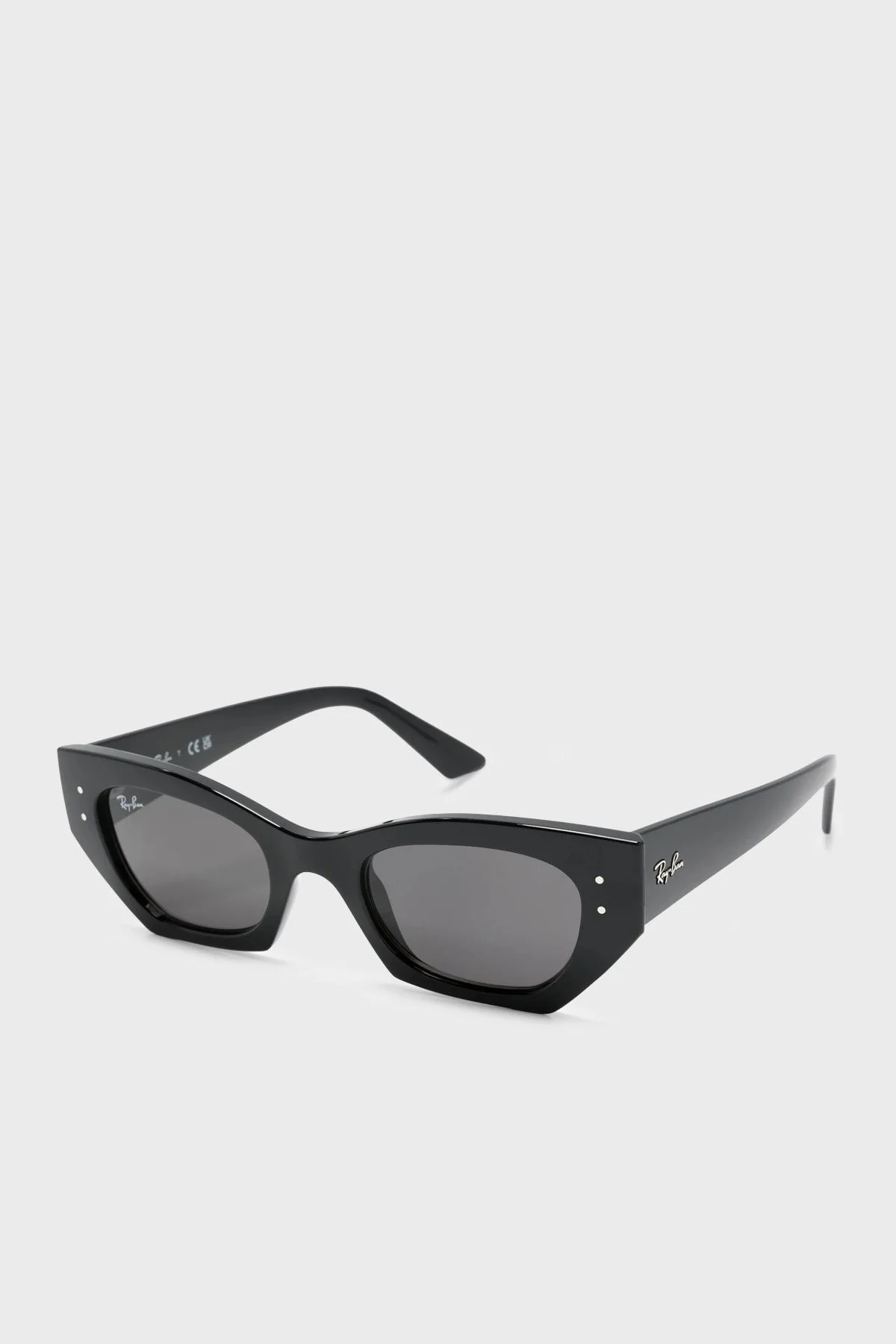 Ray Ban Asimetrik Logolu Güneş Unisex Gözlük 0RB4430 667787 49 Siyah - 1