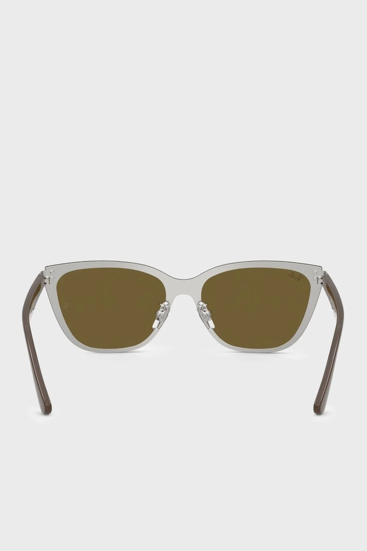 Ray Ban Cat Eye Logolu Güneş Unisex Gözlük 0RB3798D 928873 45 Gümüş - 3