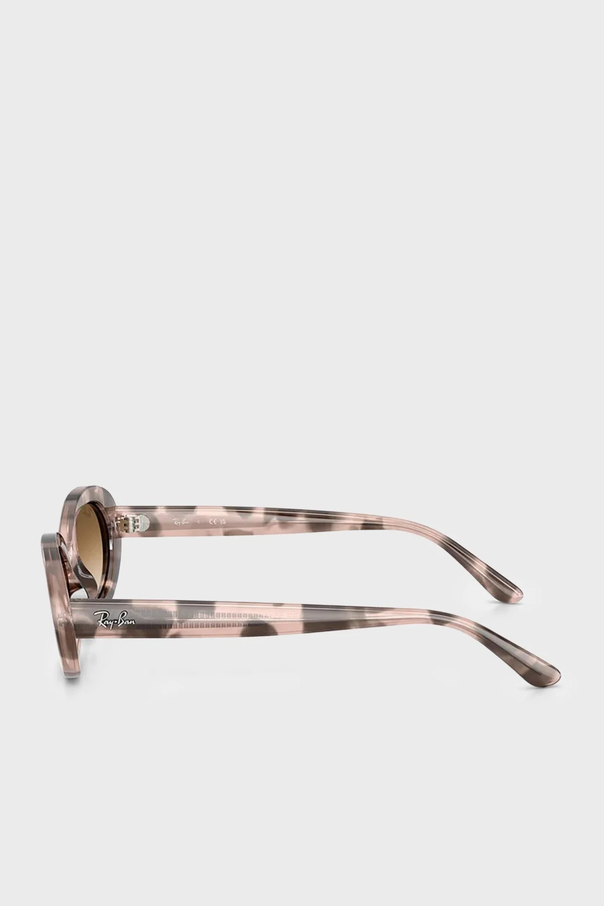 Ray Ban Desenli Oval Güneş Kadın Gözlük 0RB2223 144951 54 Pembe - 4