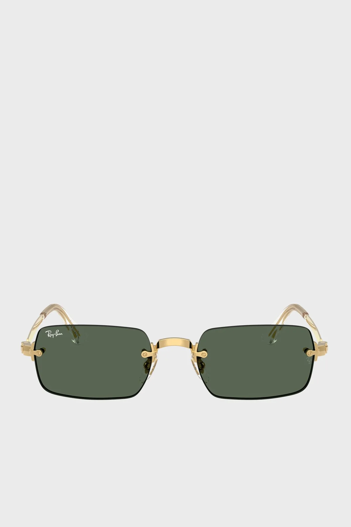 Ray Ban Dikdörtgen Güneş Erkek Gözlük 0RB3928 00171 54 ALTIN - 2