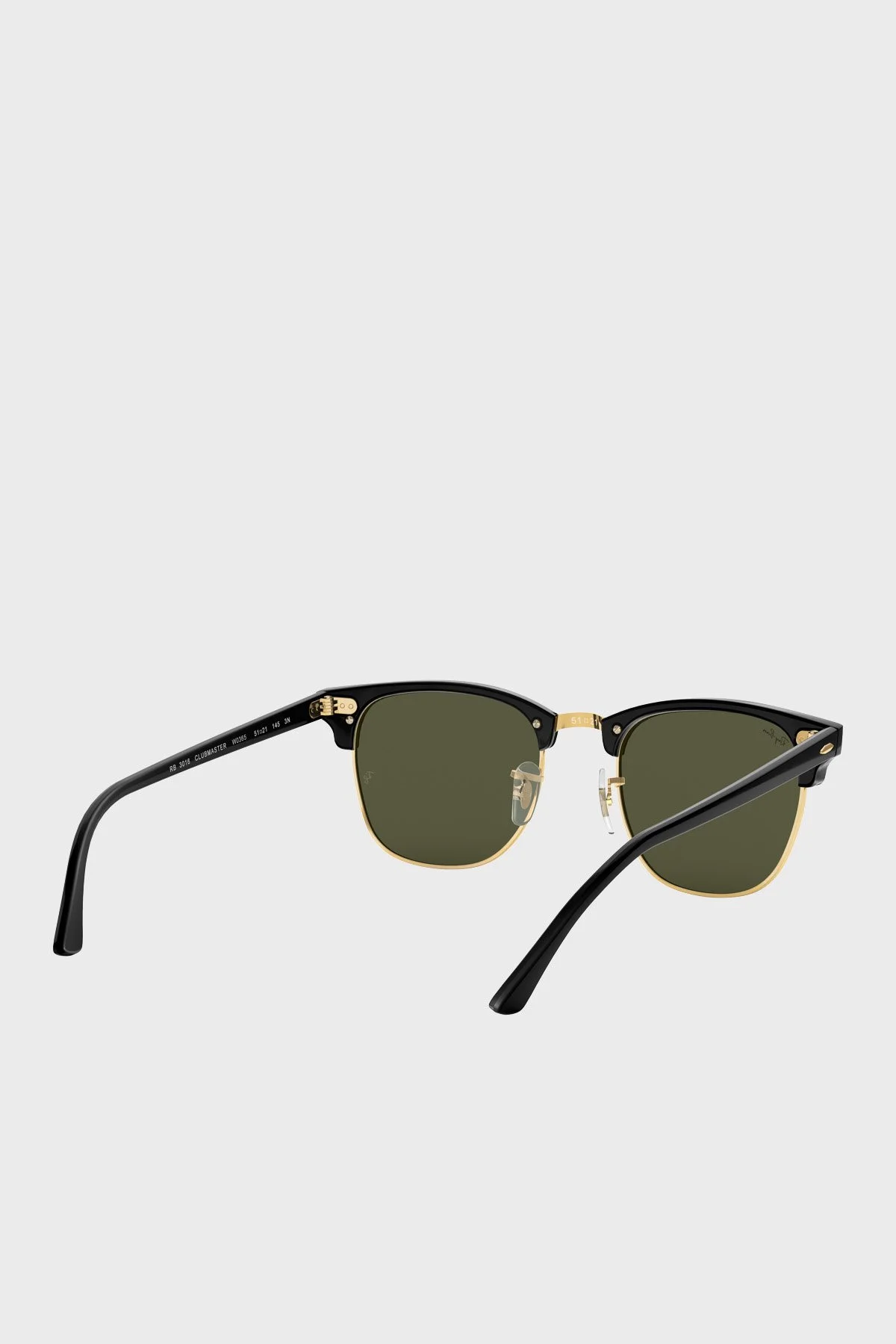 Ray Ban Kare Güneş Unisex Gözlük 0RB3016 W0365 51 Siyah - 4