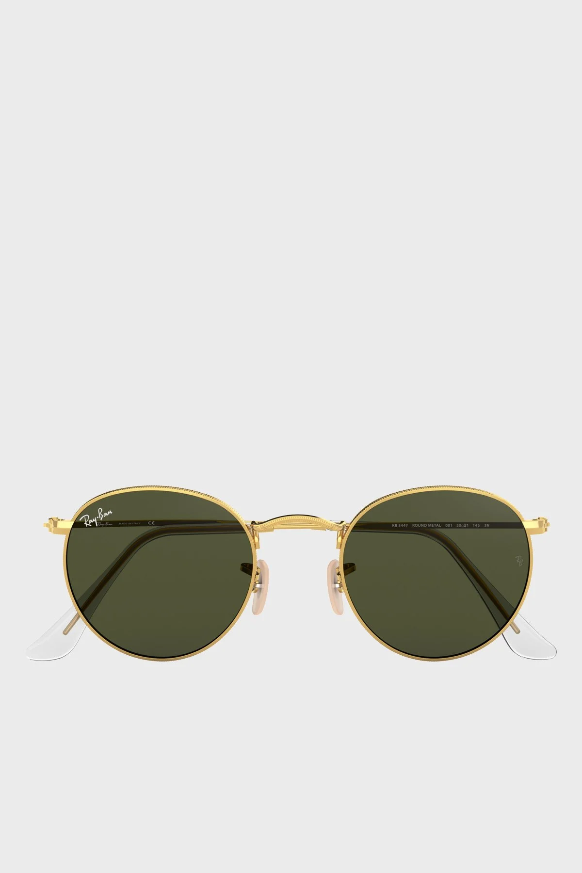 Ray Ban Logolu Güneş Erkek Gözlük 0RB3447 001 50 Altın - 3