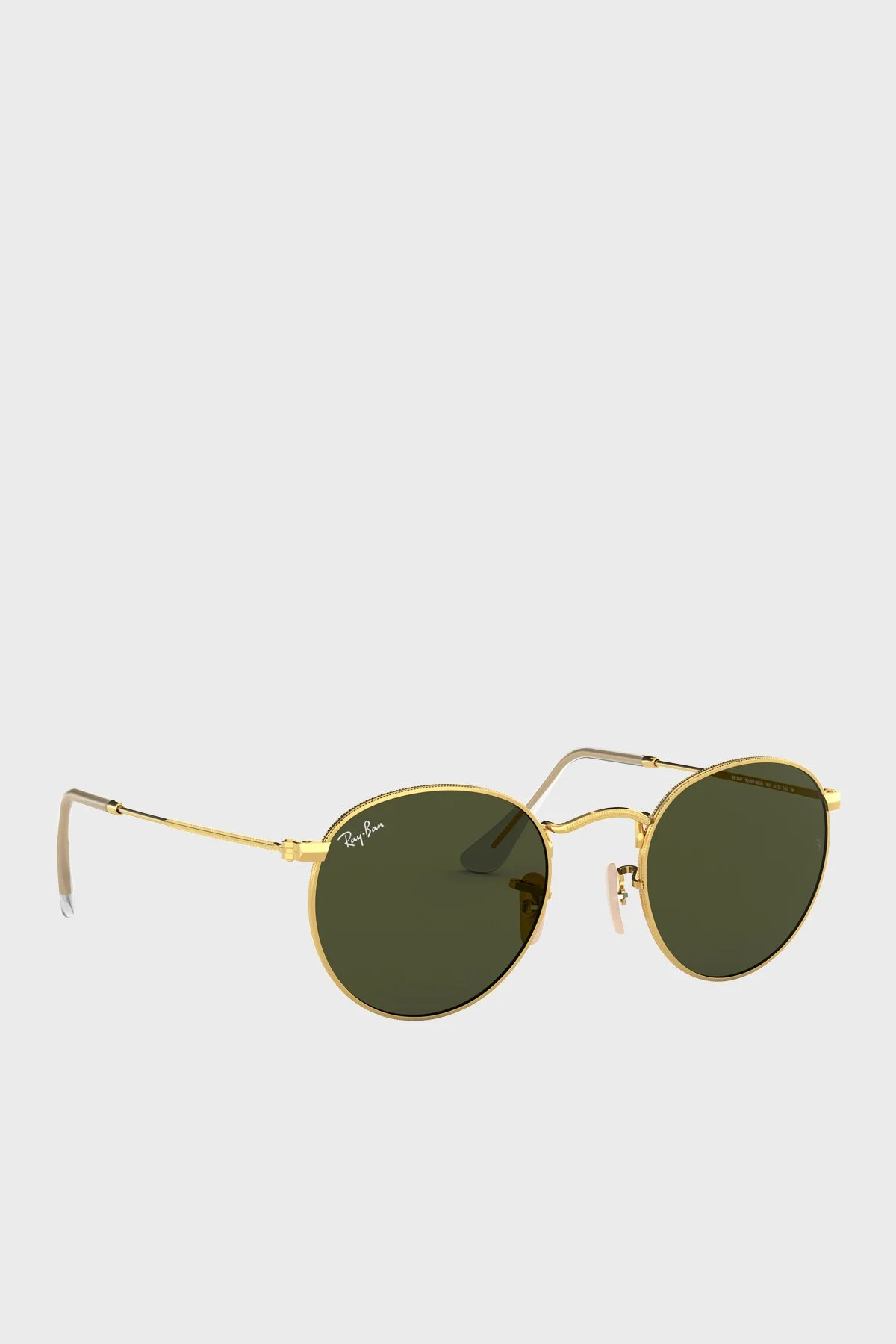 Ray Ban Logolu Güneş Erkek Gözlük 0RB3447 001 50 Altın - 5
