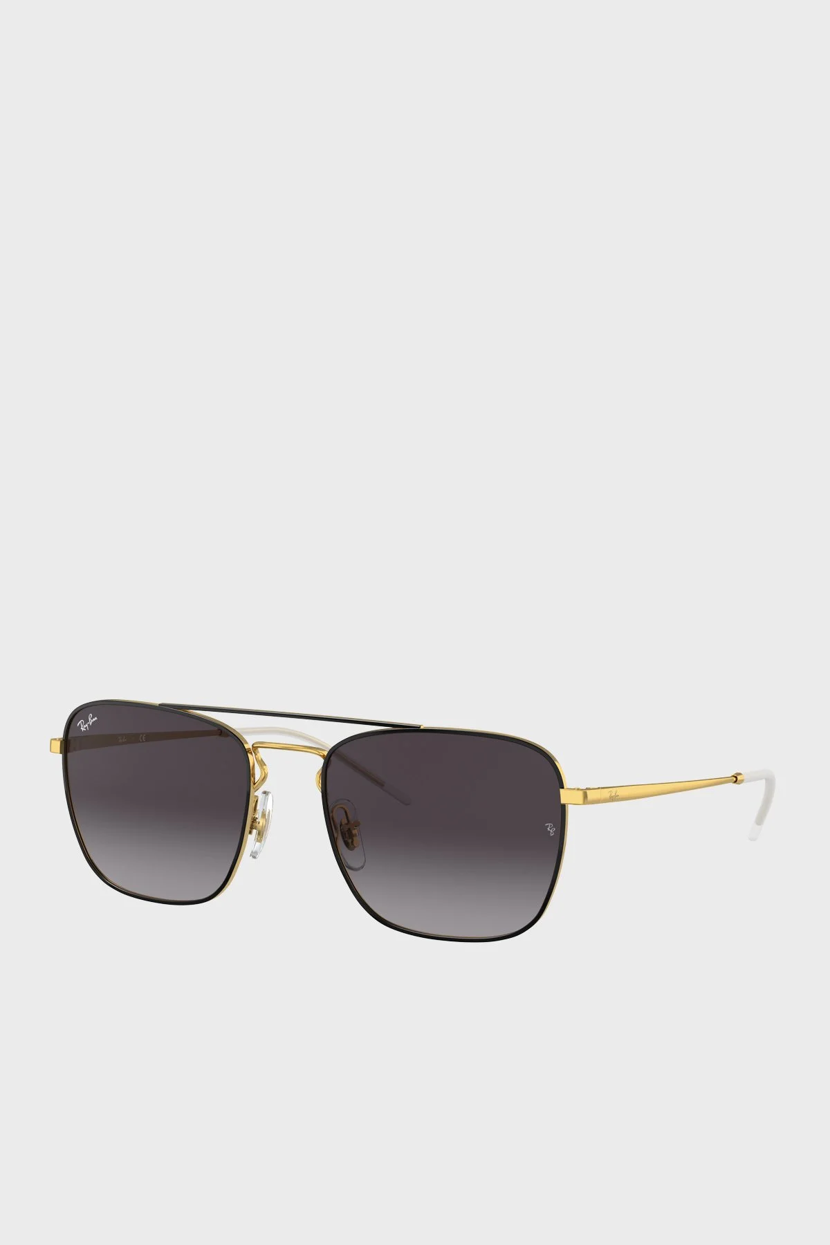 Ray Ban Logolu Güneş Erkek Gözlük 0RB3588 90548G 55 Siyah - 1