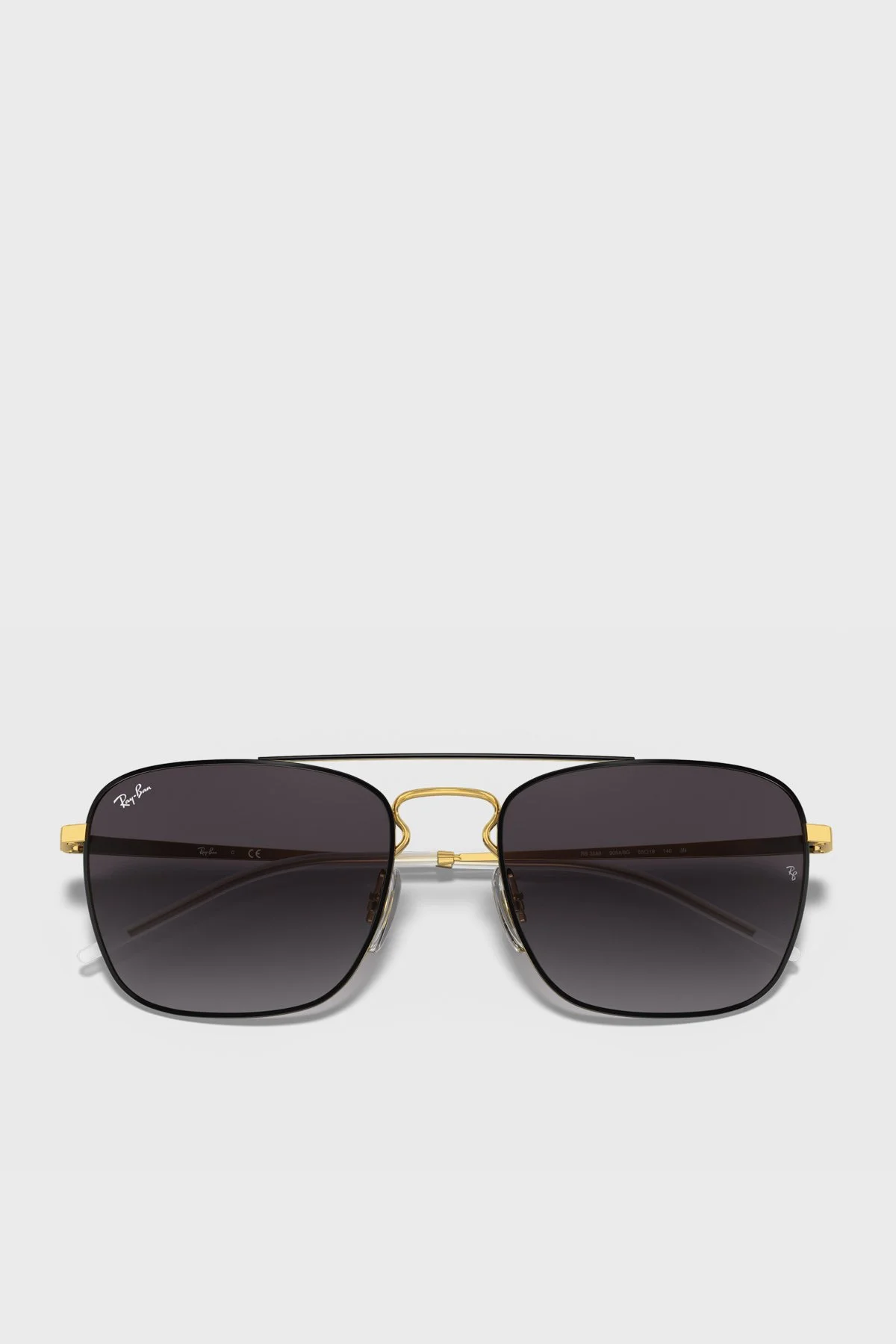 Ray Ban Logolu Güneş Erkek Gözlük 0RB3588 90548G 55 Siyah - 2