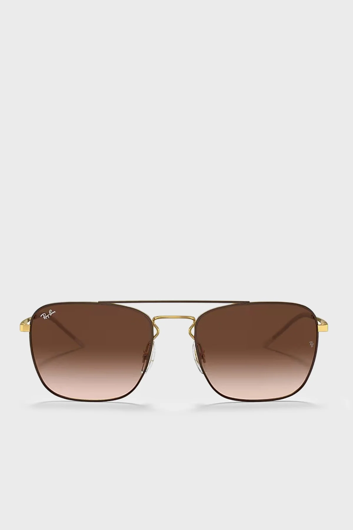 Ray Ban Logolu Güneş Erkek Gözlük 0RB3588 905513 55 Kahve - 4
