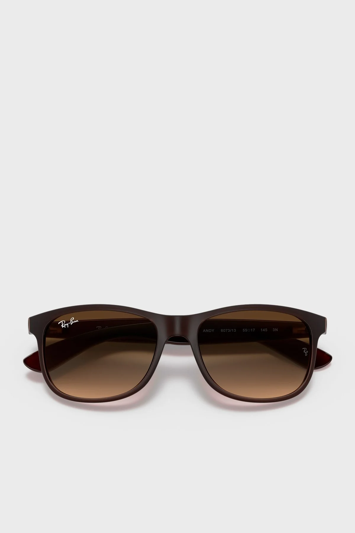 Ray Ban Logolu Güneş Erkek Gözlük 0RB4202 607313 55 Kahve - 3