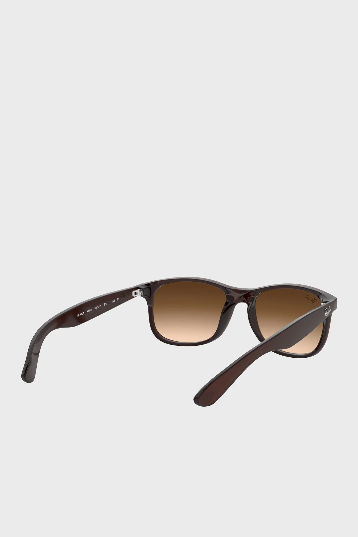 Ray Ban Logolu Güneş Erkek Gözlük 0RB4202 607313 55 Kahve - 5