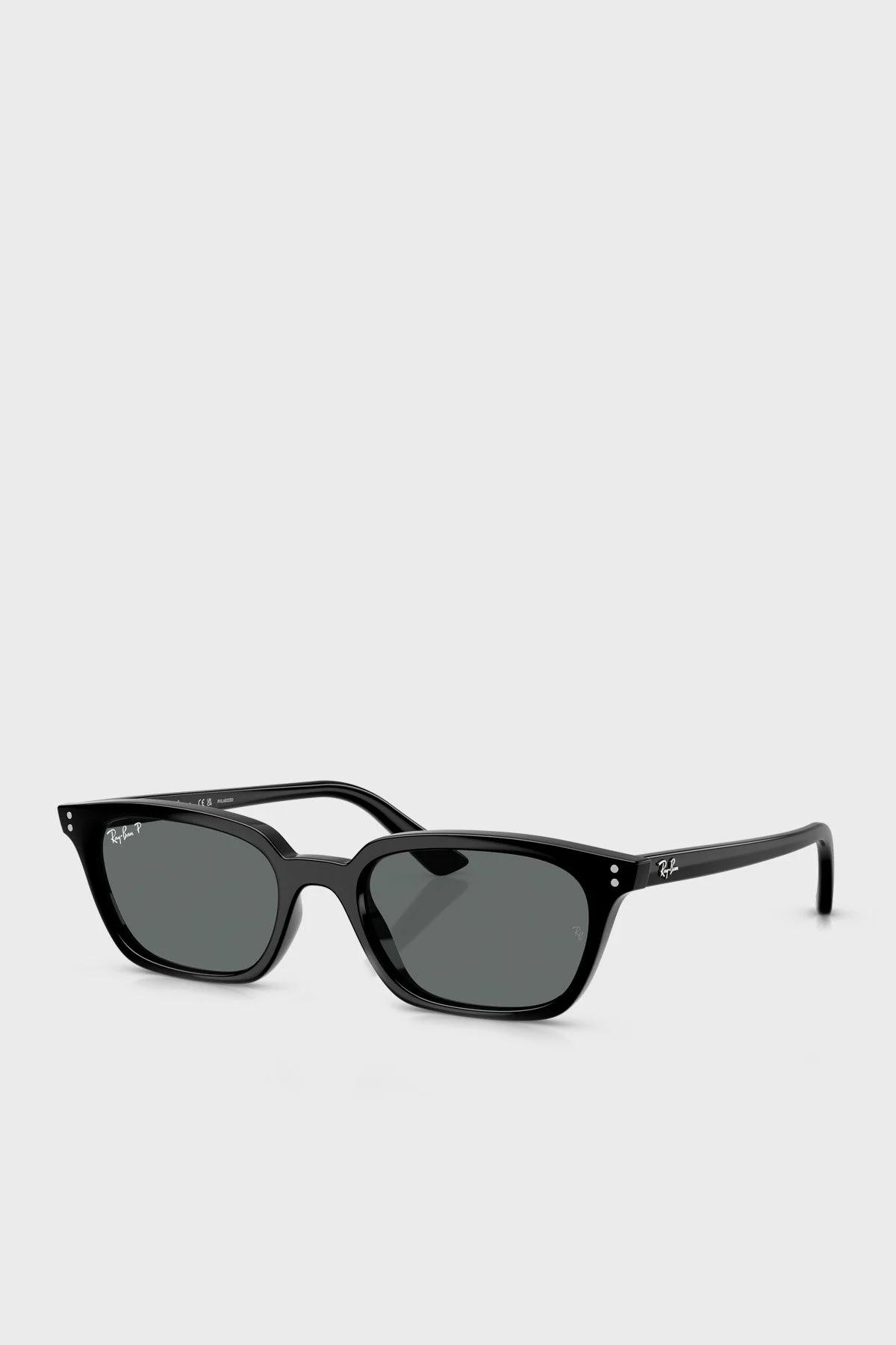 Ray Ban Logolu Güneş Erkek Gözlük 0RB4456 667781 53 Siyah - 1