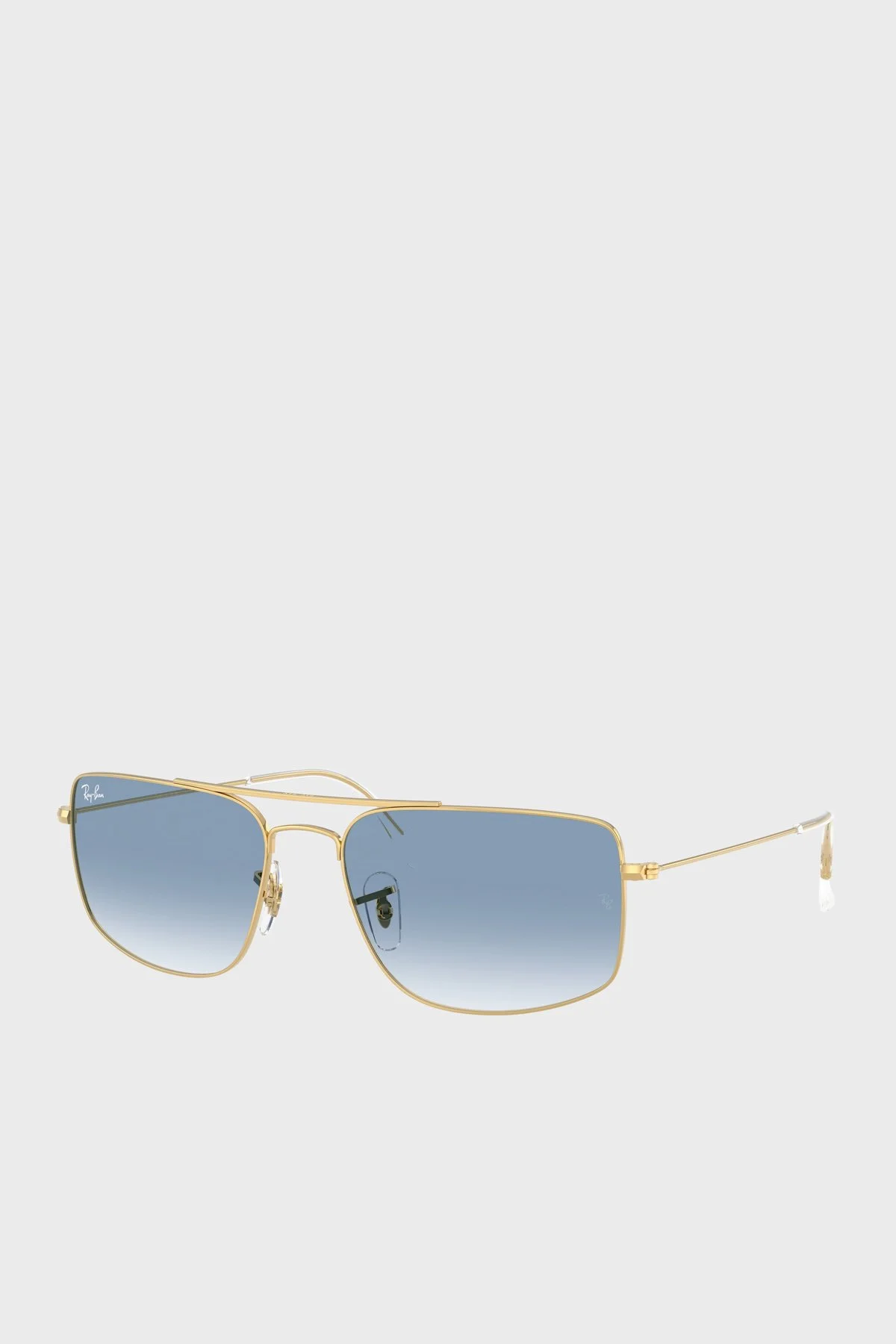 Ray Ban Logolu Güneş Unisex Gözlük 0RB3779 0013F 56 Altın - 1