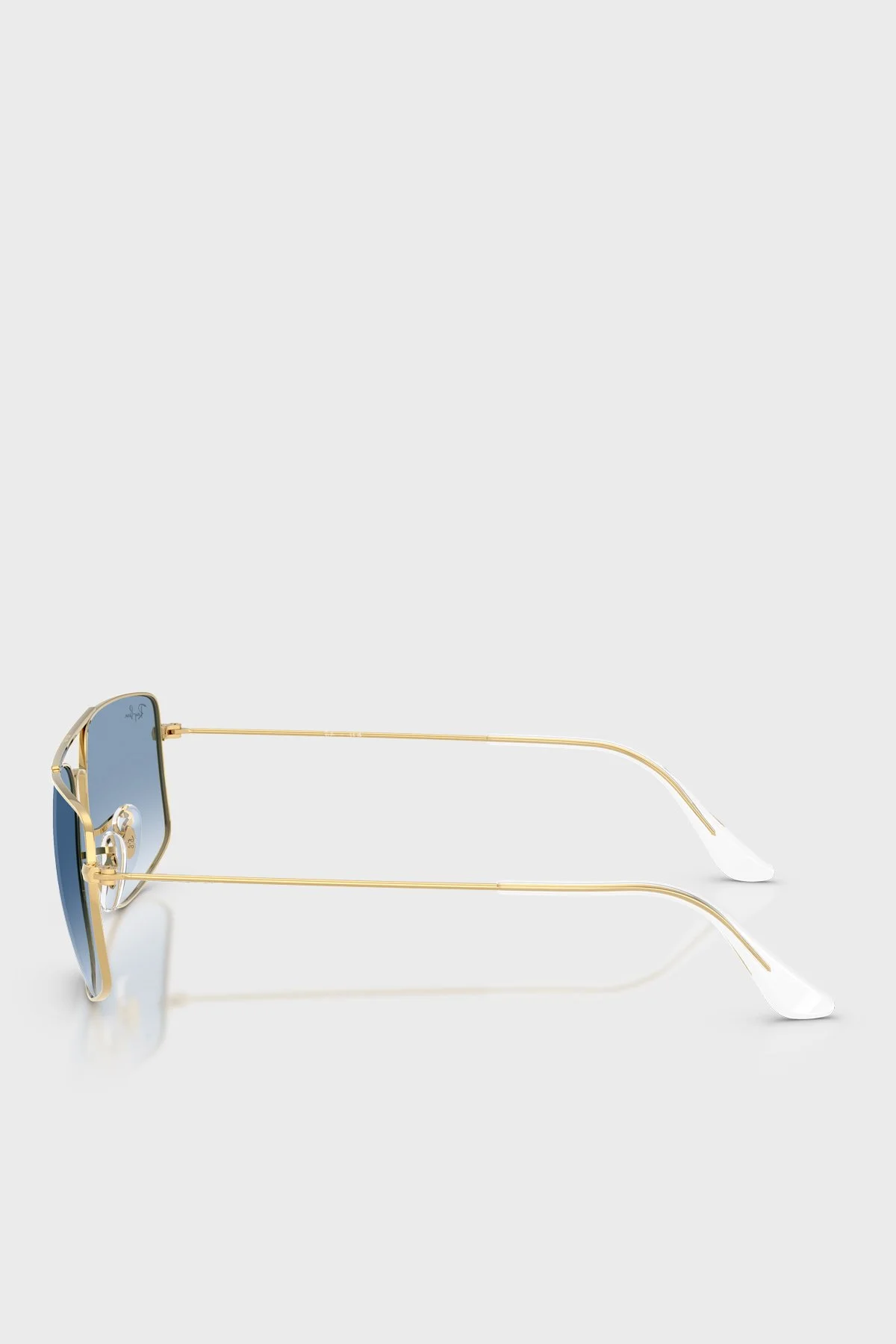 Ray Ban Logolu Güneş Unisex Gözlük 0RB3779 0013F 56 Altın - 2