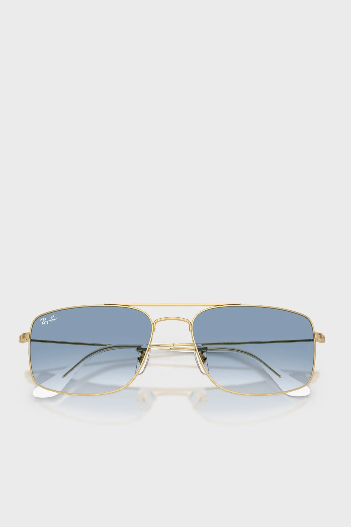 Ray Ban Logolu Güneş Unisex Gözlük 0RB3779 0013F 56 Altın - 4