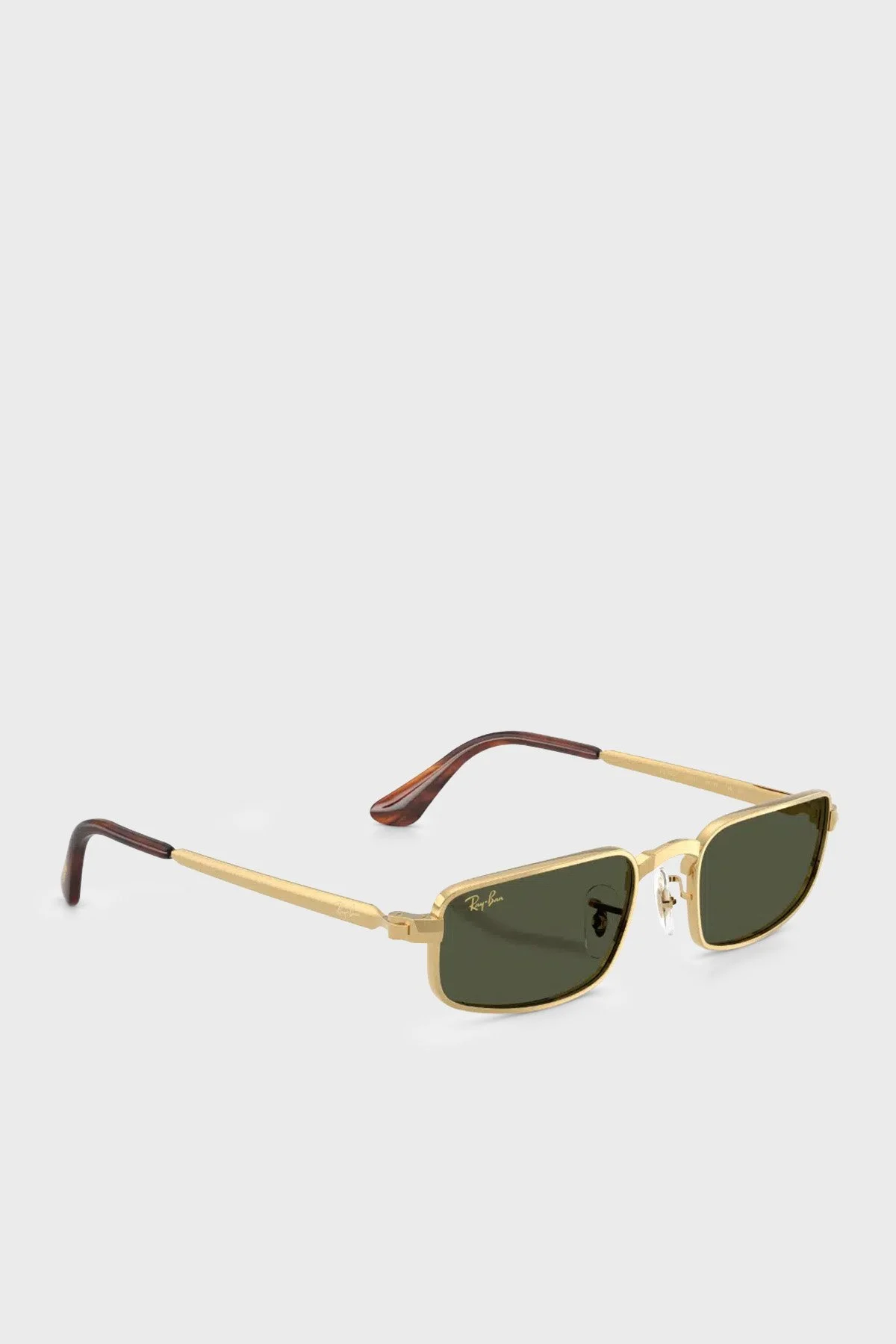 Ray-Ban Logolu Güneş Unisex Gözlük 0RB3927 00131 54 Altın - 3