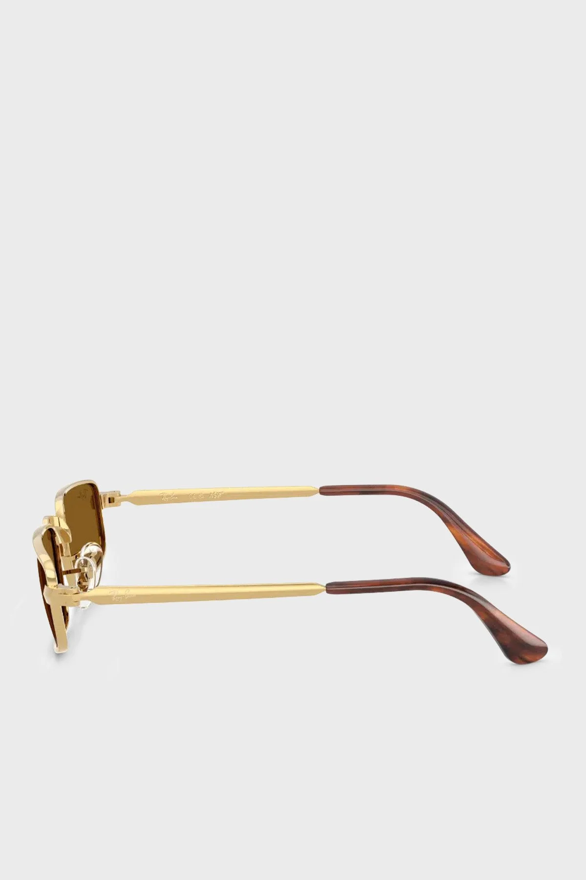 Ray-Ban Logolu Güneş Unisex Gözlük 0RB3927 00133 54 Altın - 2