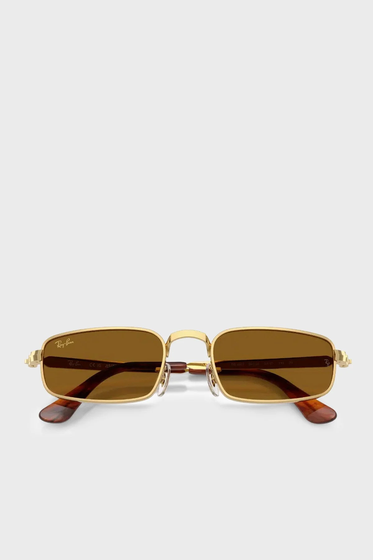 Ray-Ban Logolu Güneş Unisex Gözlük 0RB3927 00133 54 Altın - 6