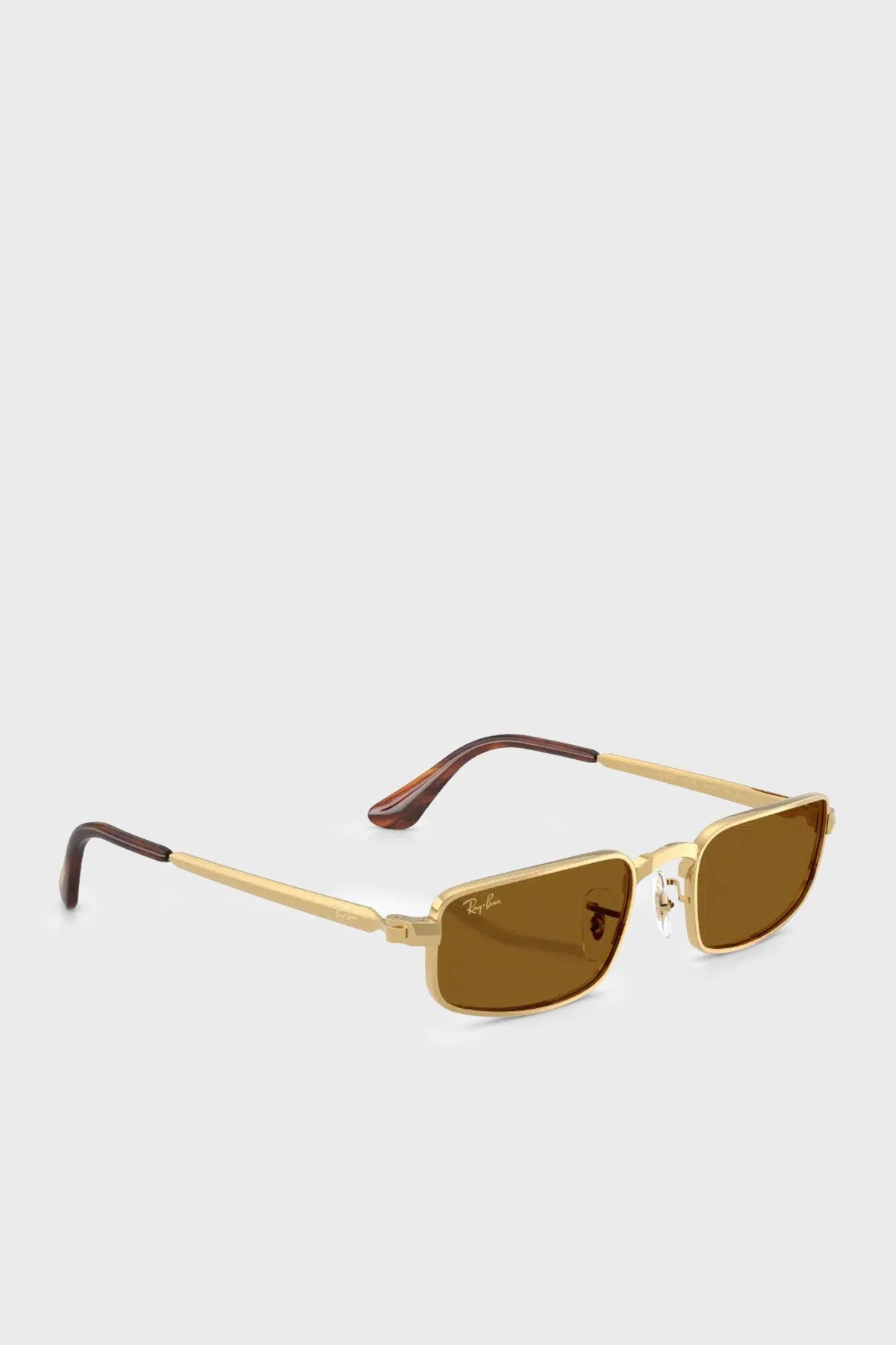 Ray-Ban Logolu Güneş Unisex Gözlük 0RB3927 00133 54 Altın - 3