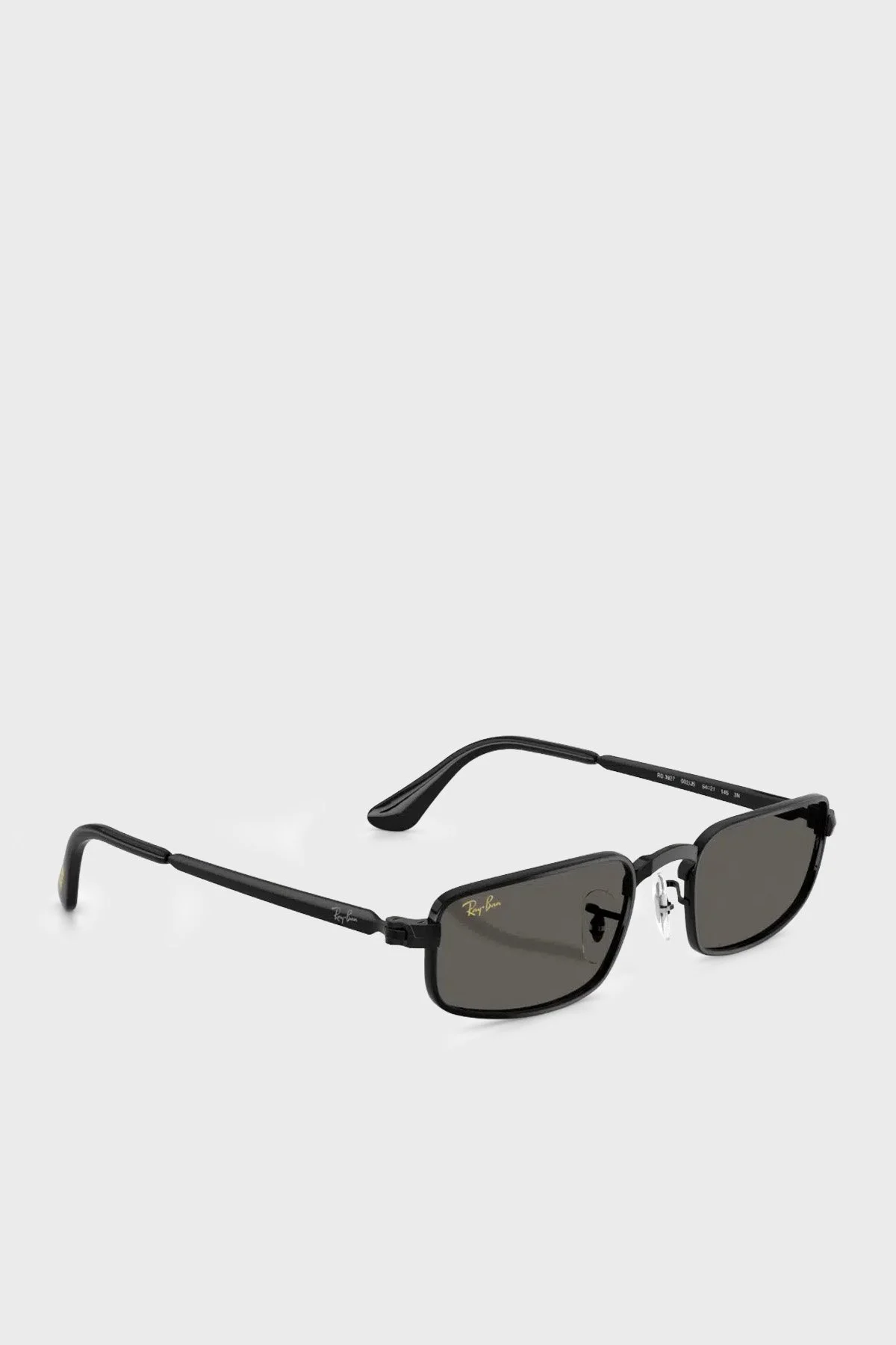 Ray-Ban Logolu Güneş Unisex Gözlük 0RB3927 002J5 54 Siyah - 4