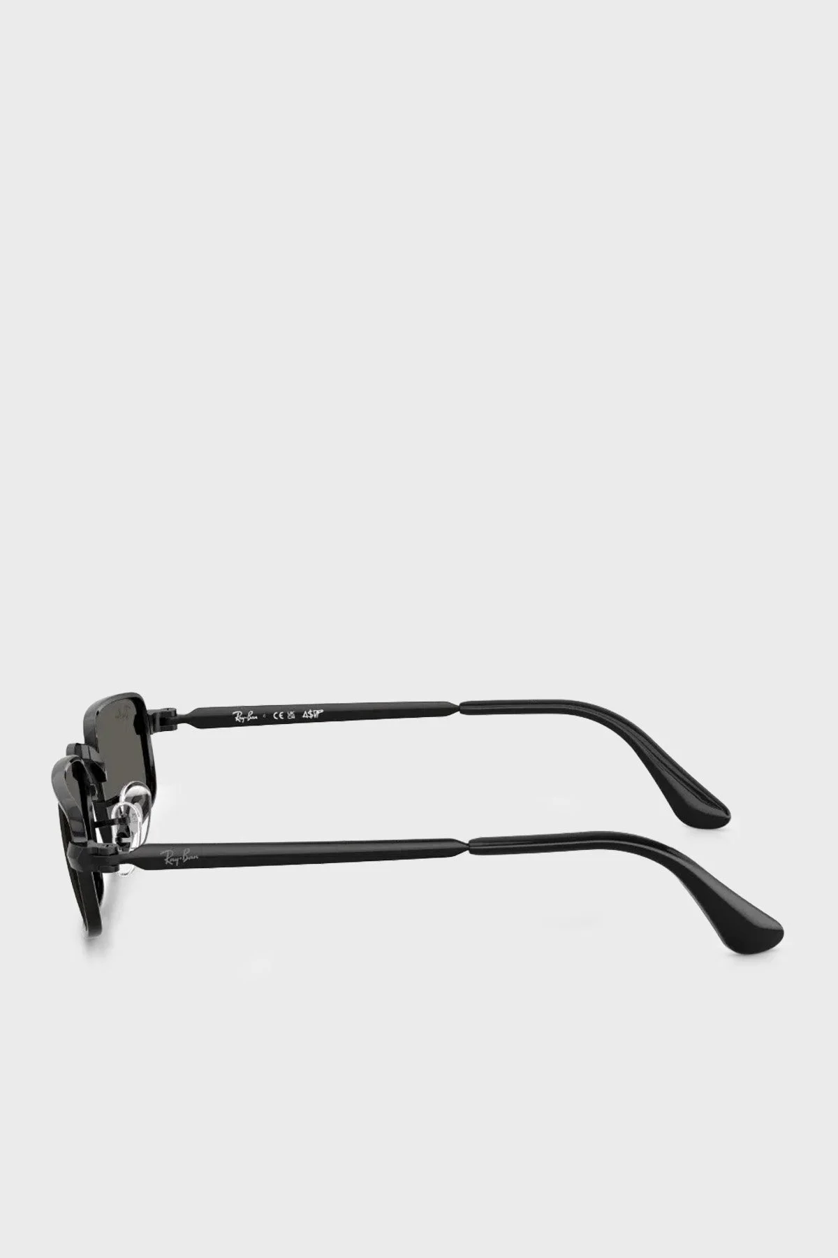Ray-Ban Logolu Güneş Unisex Gözlük 0RB3927 002J5 54 Siyah - 2