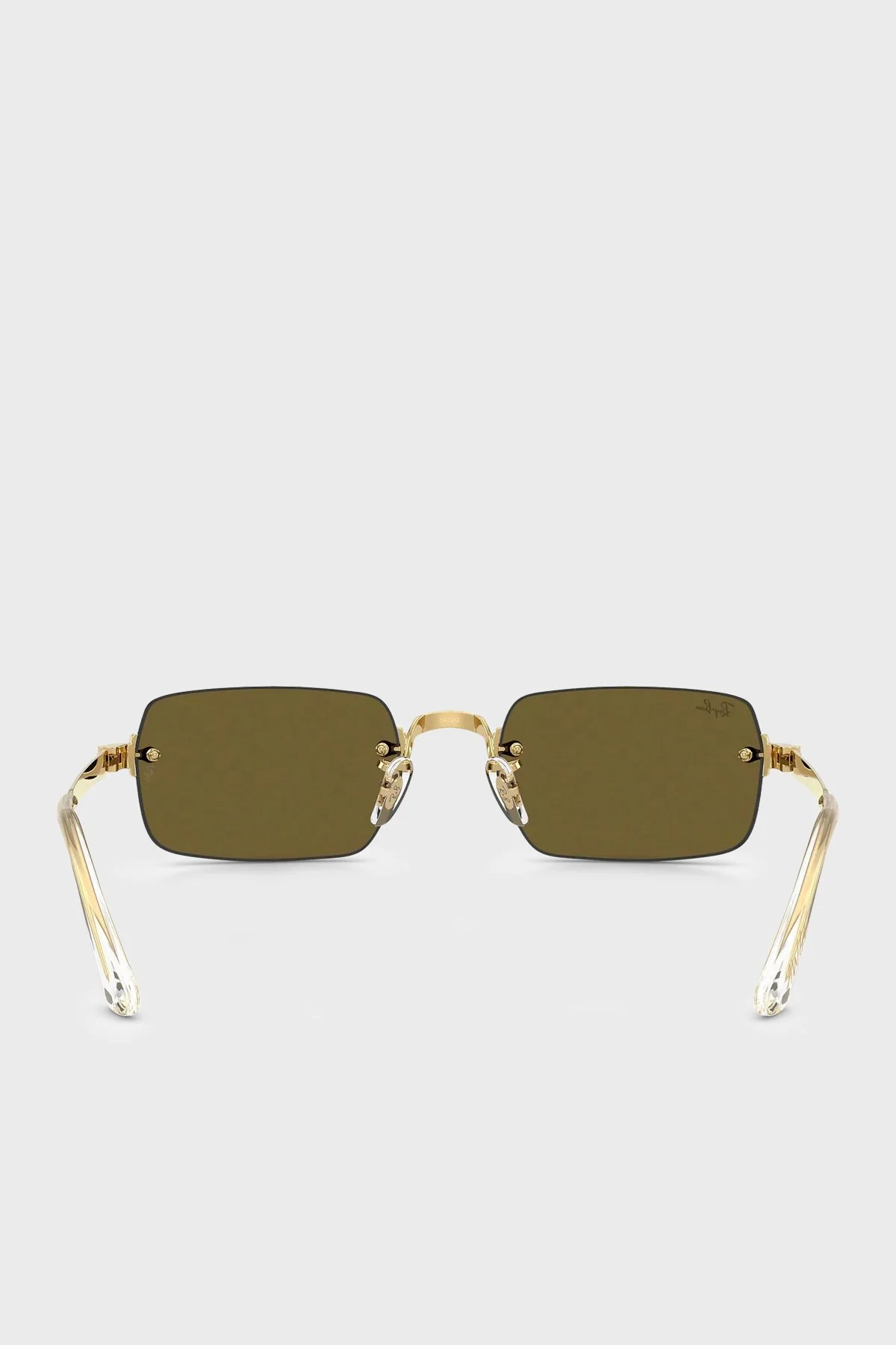 Ray Ban Logolu Güneş Unisex Gözlük 0RB3928 00173 54 ALTIN - 4