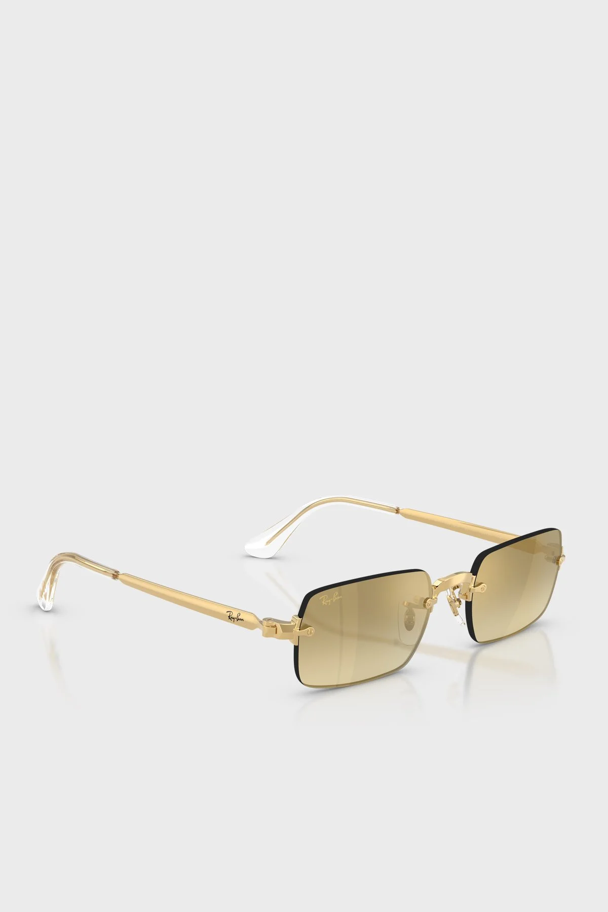 Ray Ban Logolu Güneş Unisex Gözlük 0RB3928 0017I 54 ALTIN - 2
