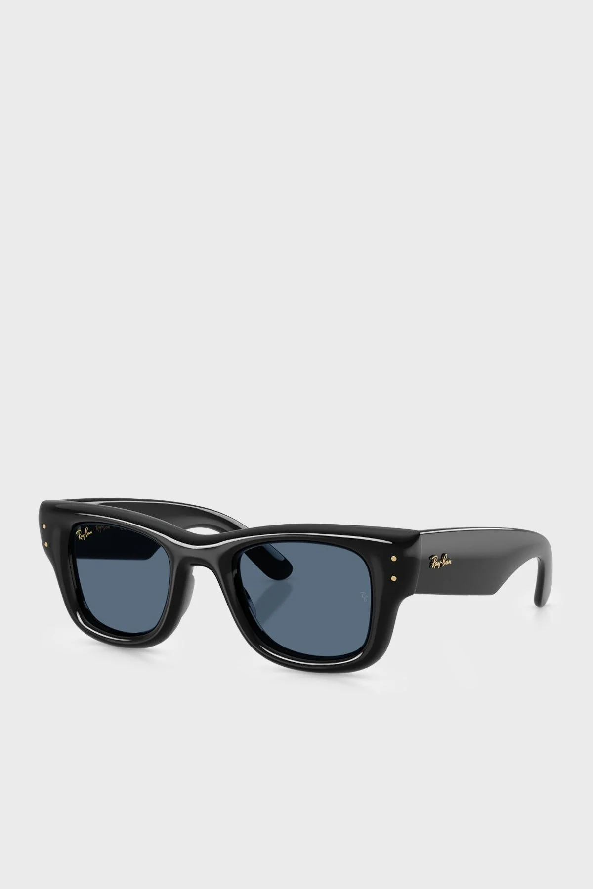 Ray Ban Logolu Güneş Unisex Gözlük 0RB4925 60180 52 Siyah - 1