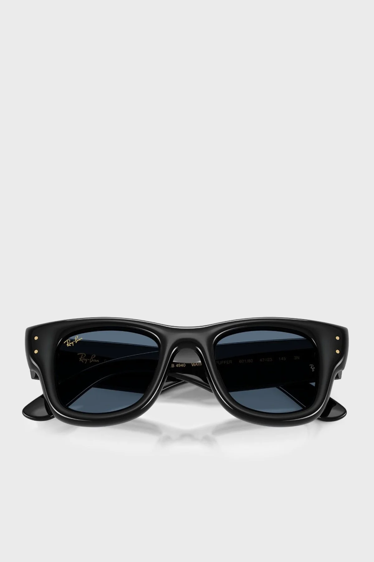 Ray Ban Logolu Güneş Unisex Gözlük 0RB4925 60180 52 Siyah - 5