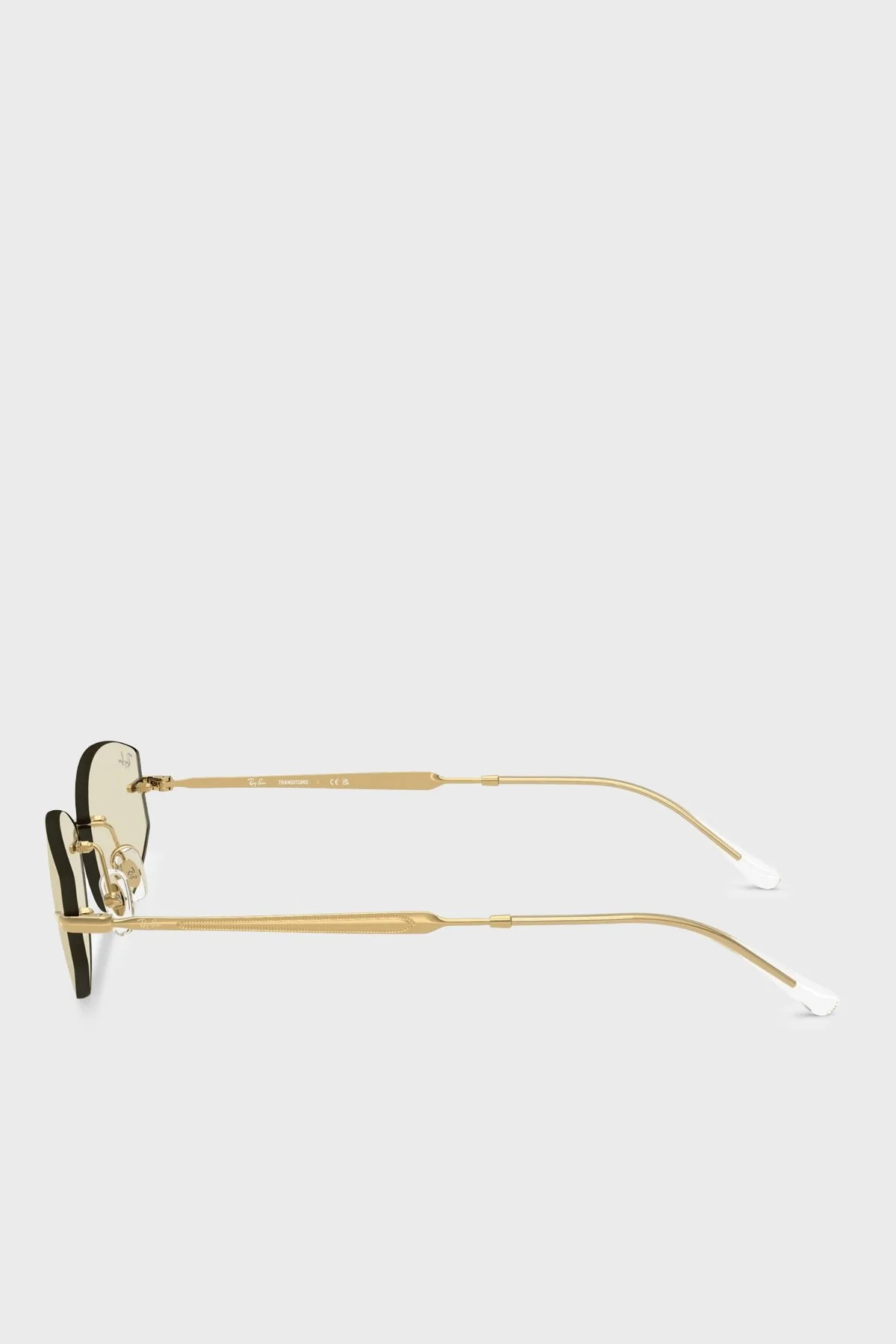 Ray Ban Metal Oval Güneş Unisex Gözlük 0RB3792 001MG 55 Altın - 4