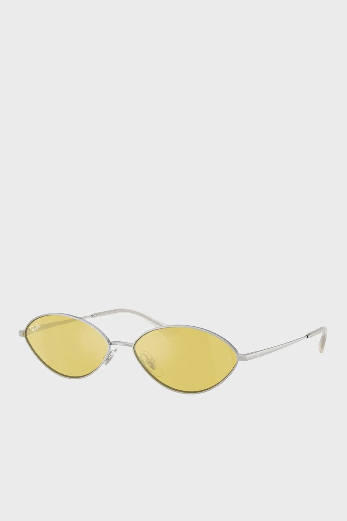 Ray Ban Oval Güneş Unisex Gözlük 0RB3757 0036D 56 Gümüş - 1
