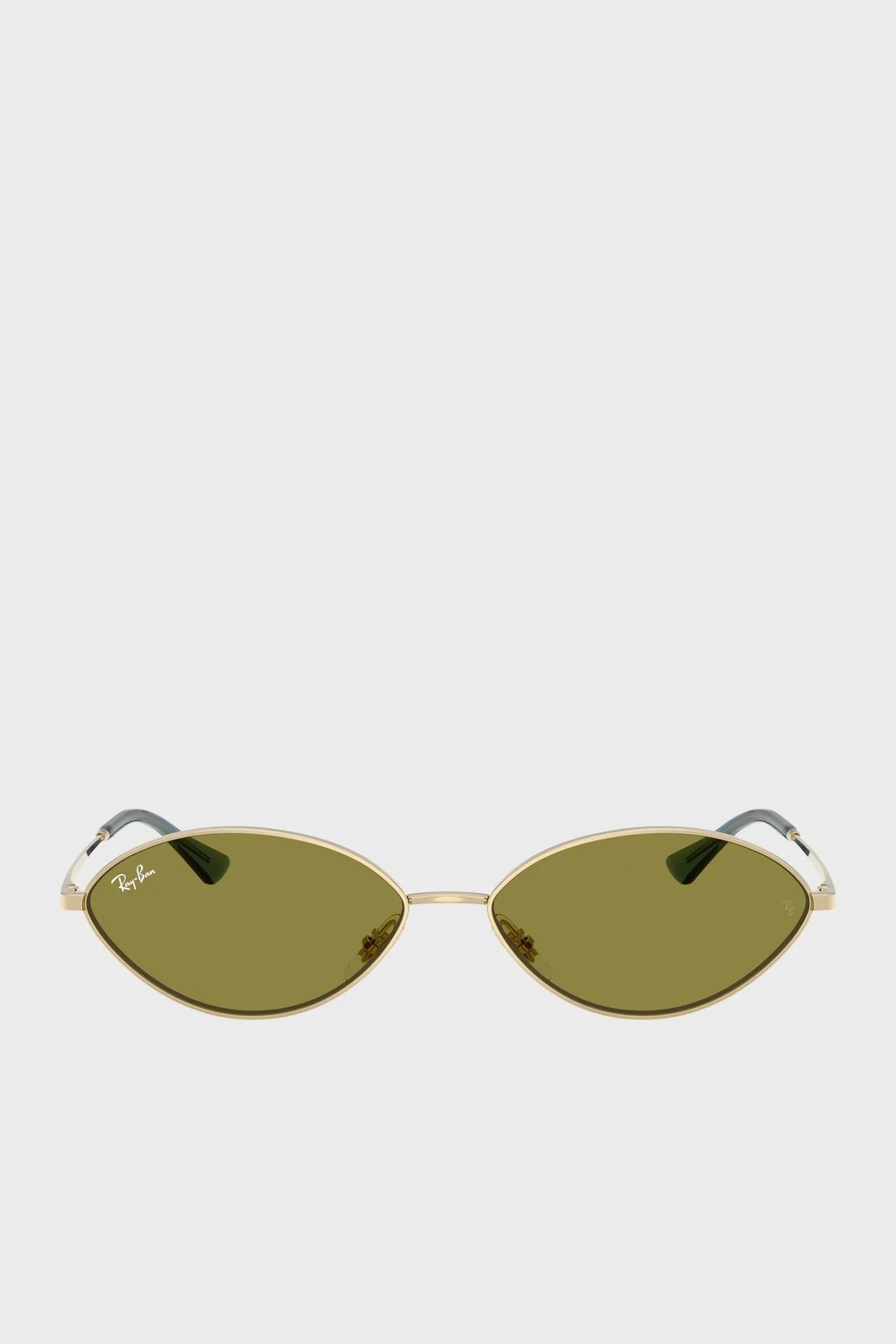 Ray Ban Oval Güneş Unisex Gözlük 0RB3757 92132 56 Altın - 1