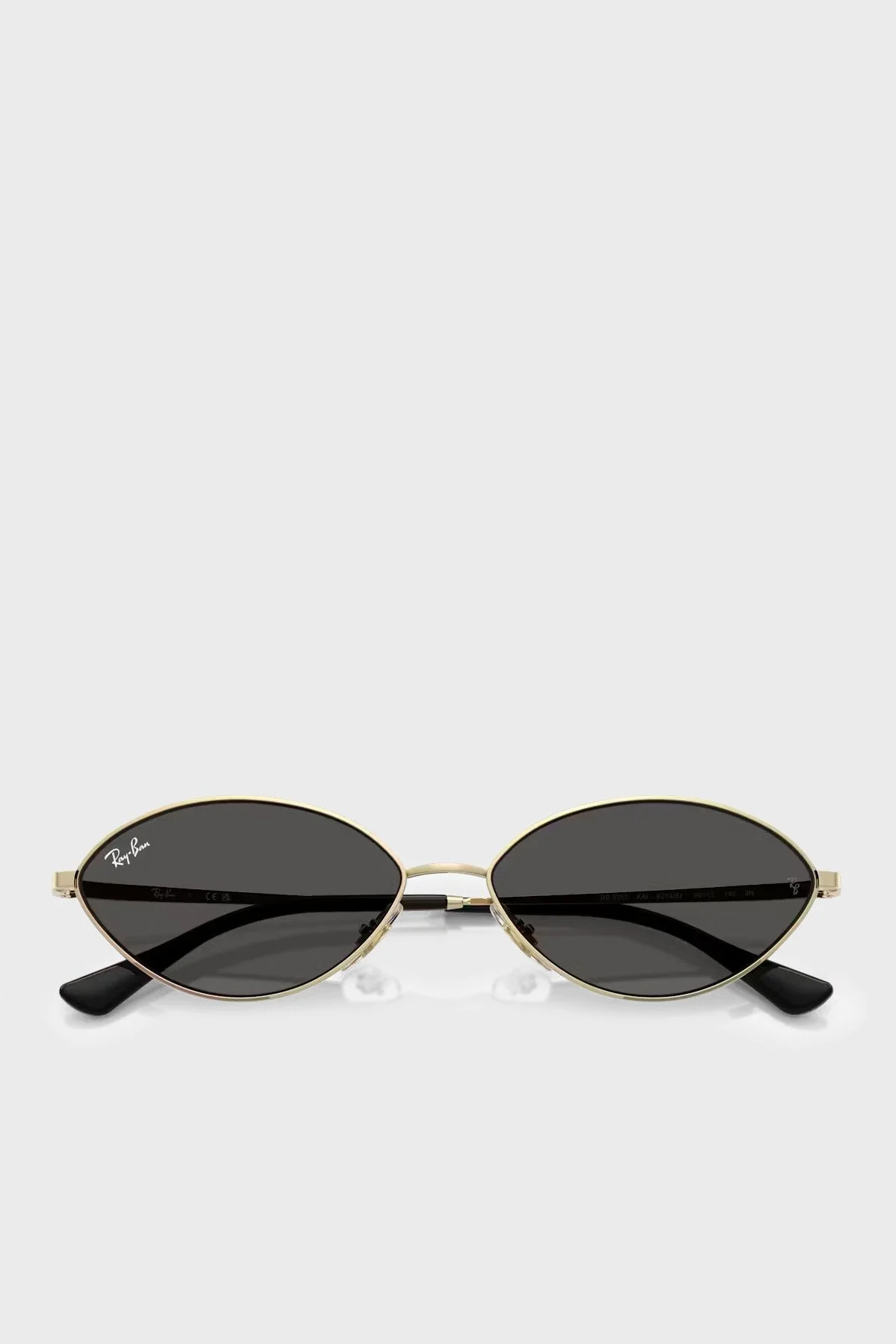 Ray Ban Oval Güneş Erkek Gözlük 0RB3757 921387 56 Altın - 3