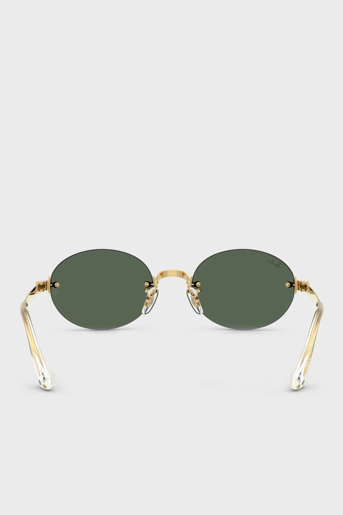 Ray Ban Oval Güneş Unisex Gözlük 0RB3929 00171 54 Altın - 2