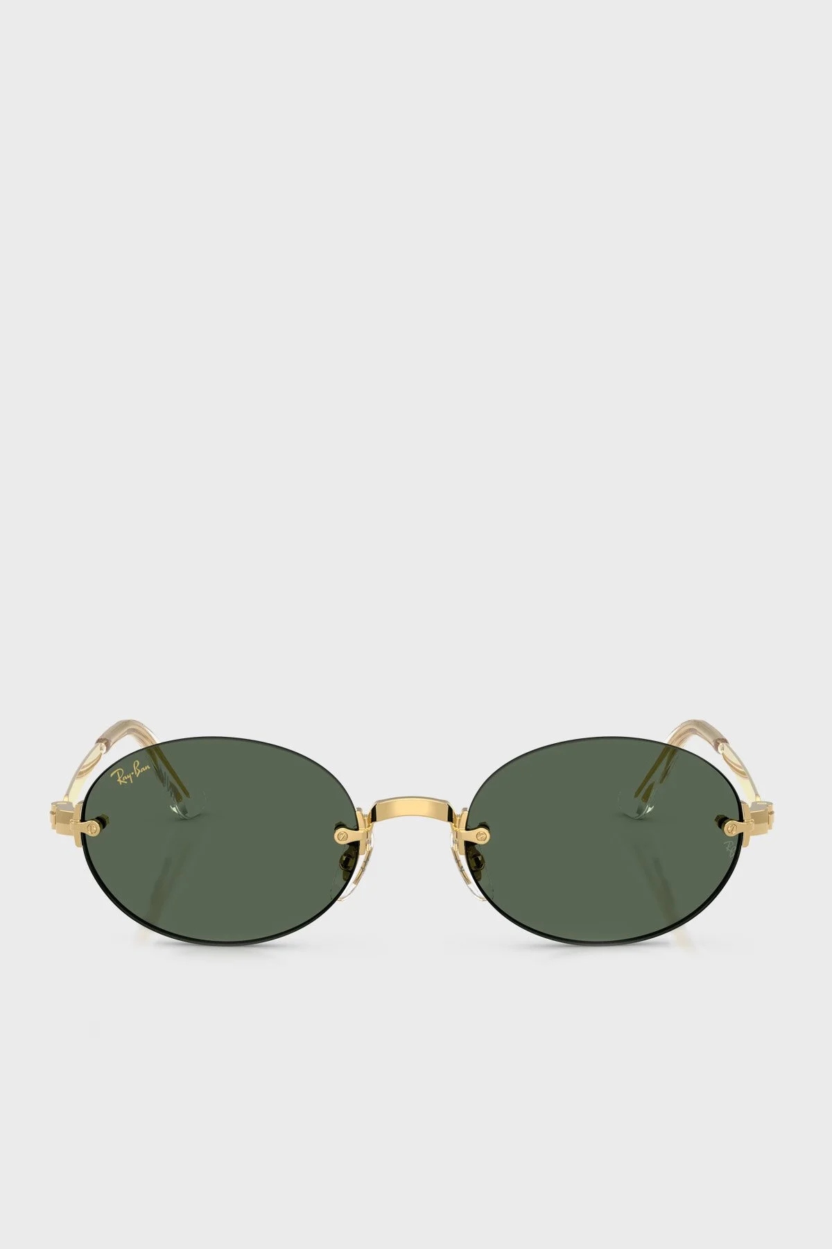 Ray Ban Oval Güneş Unisex Gözlük 0RB3929 00171 54 Altın - 3