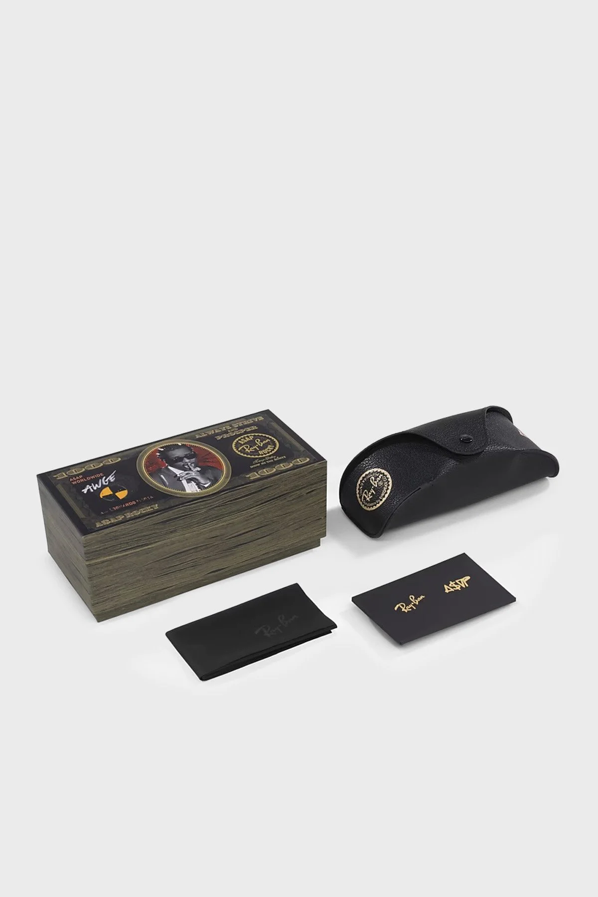 Ray Ban Oval Güneş Unisex Gözlük 0RB3929 00173 54 Altın - 3
