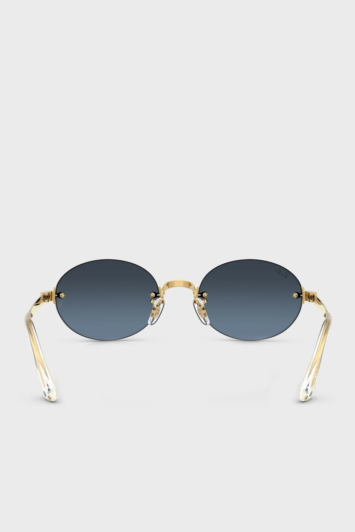 Ray Ban Oval Güneş Unisex Gözlük 0RB3929 001S2 54 Altın - 2