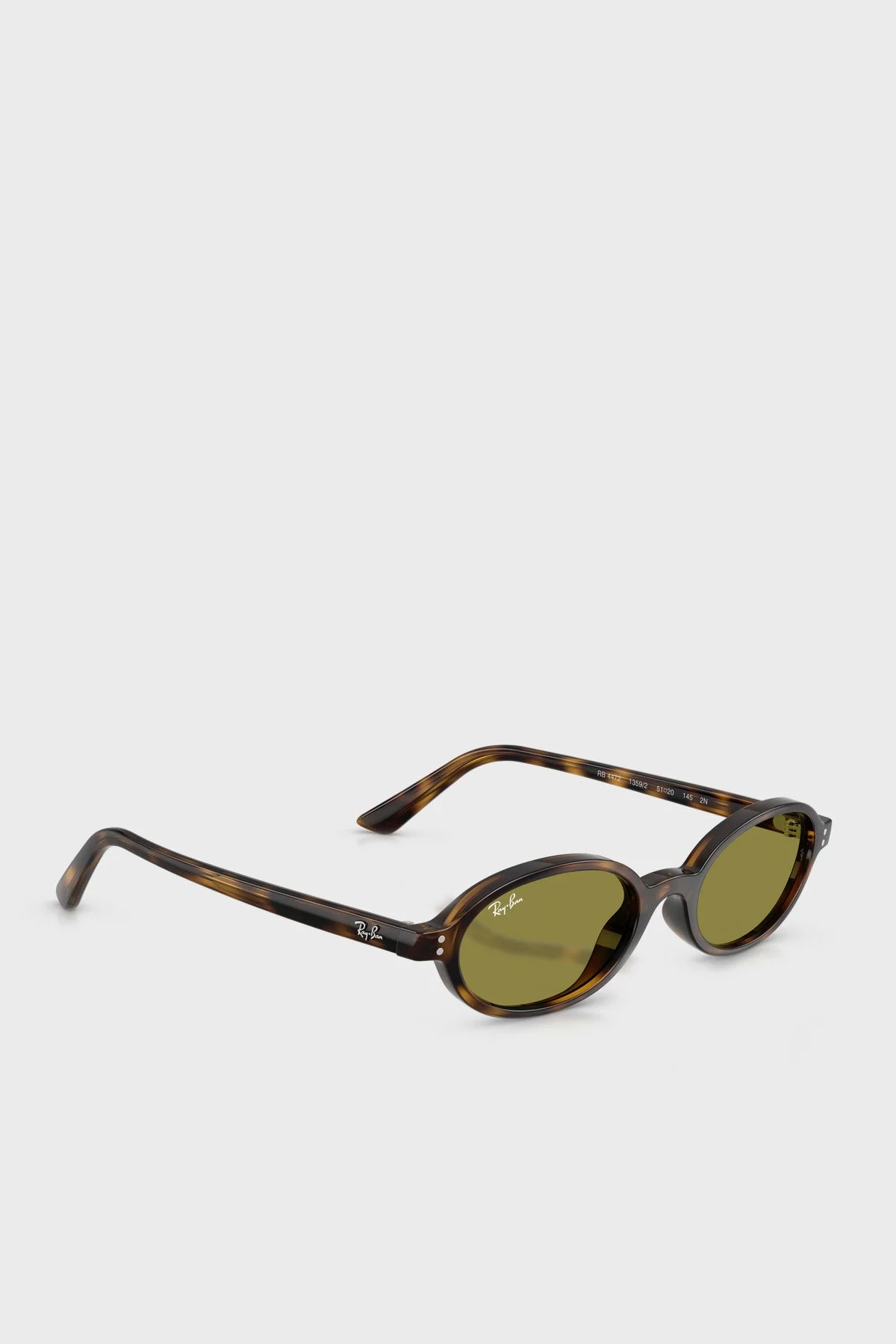 Ray Ban Oval Güneş Unisex Gözlük 0RB4472 13592 48 Kaplumbağa kabuğu - 2