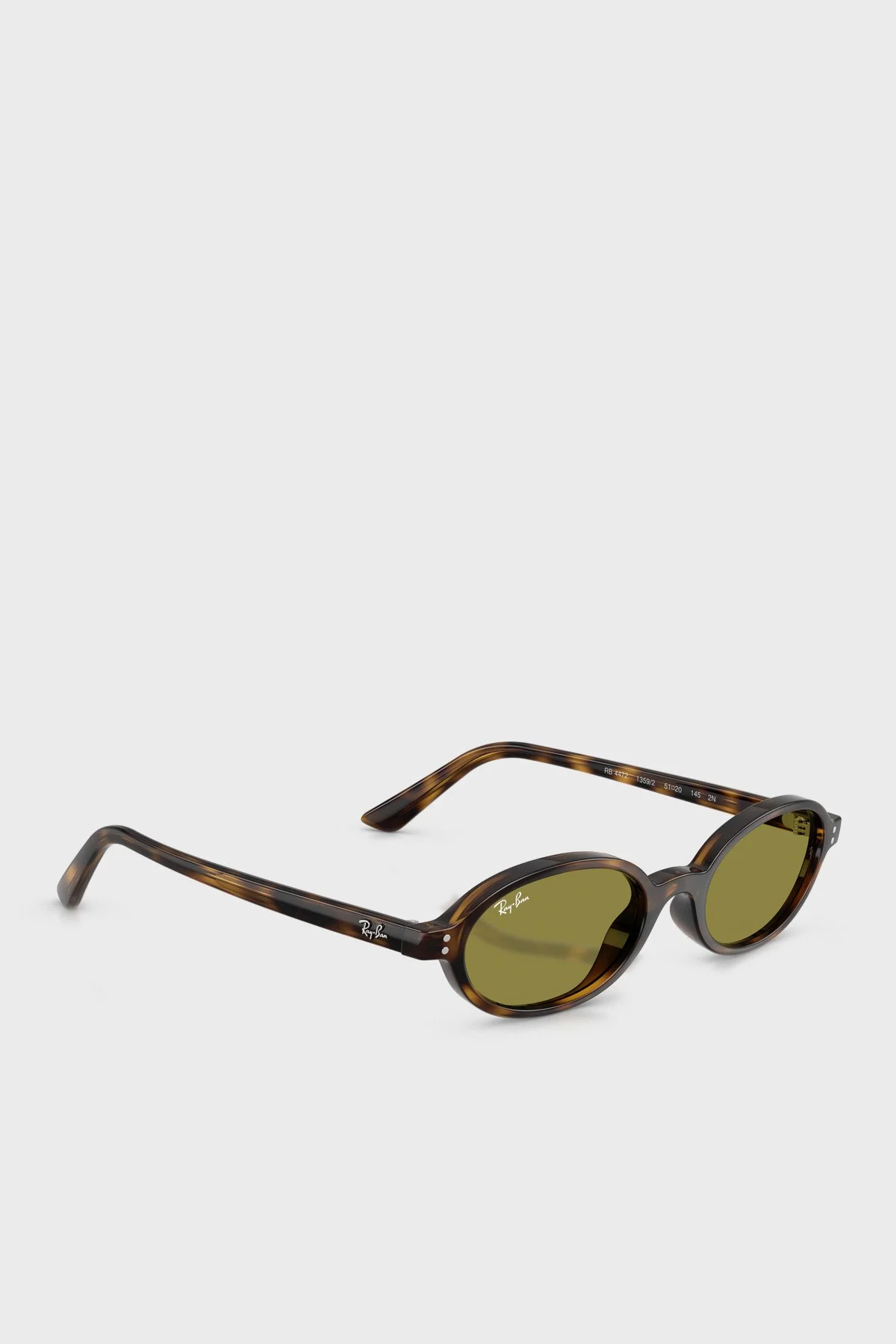 Ray Ban Oval Güneş Unisex Gözlük 0RB4472 13592 51 Kaplumbağa kabuğu - 2