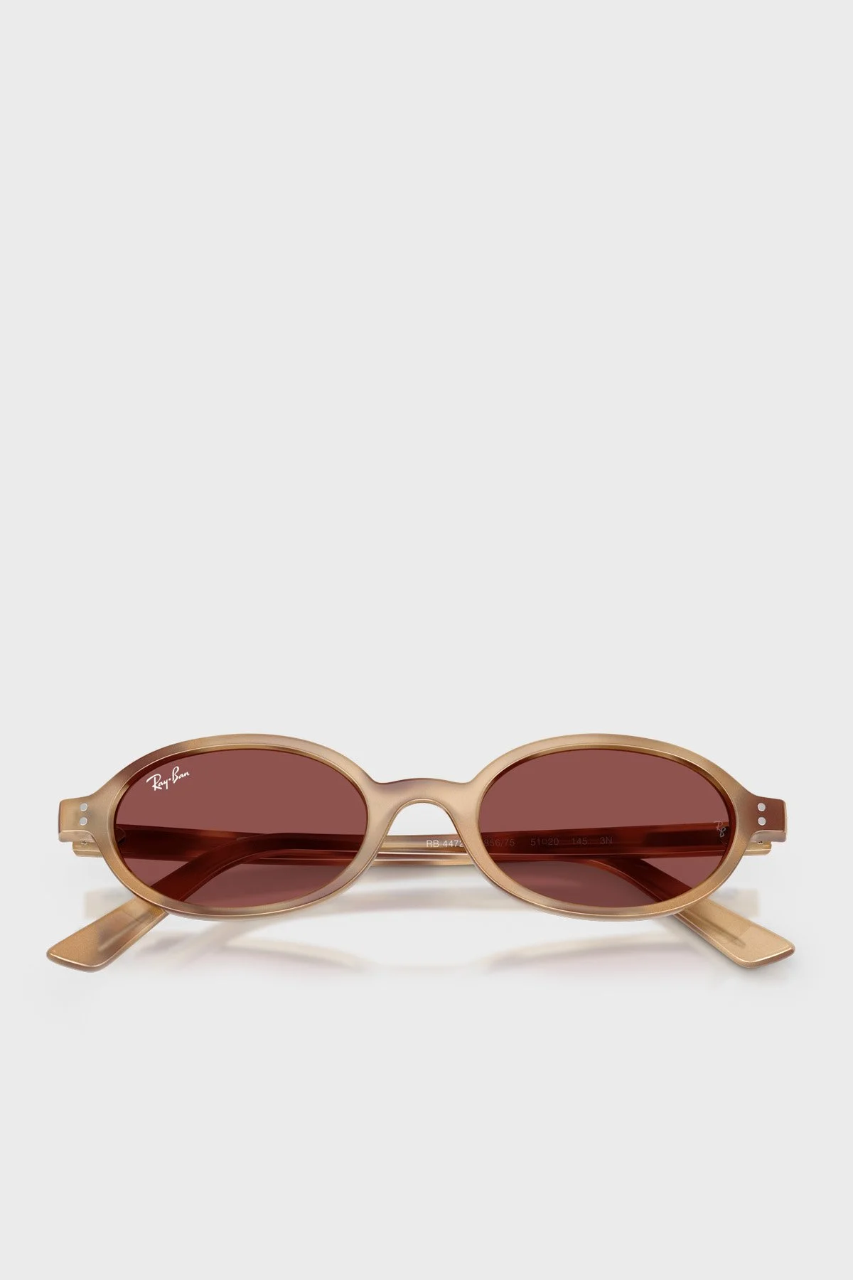 Ray Ban Oval Güneş Erkek Gözlük 0RB4472 685675 48 Kaplumbağa kabuğu - 2