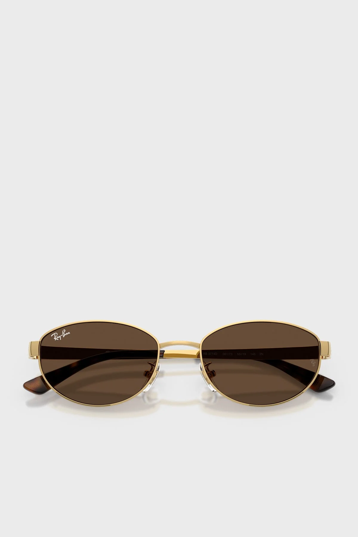 Ray Ban Oval Güneş Unisex Gözlük 00RB377 4D00173 55 ALTIN - 4