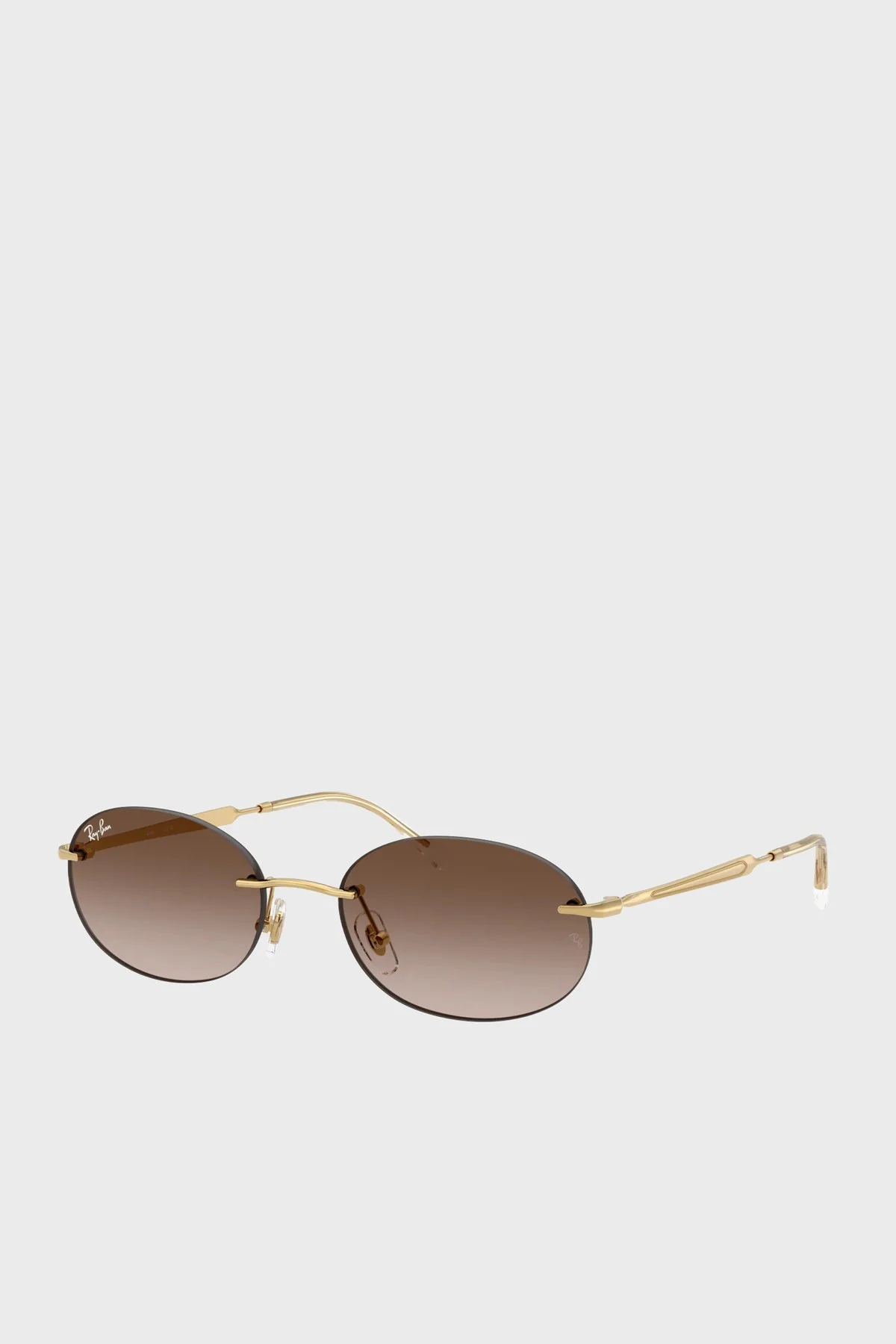 Ray Ban Oval Güneş Unisex Gözlük 0RB3767 00113 54 ALTIN - 1